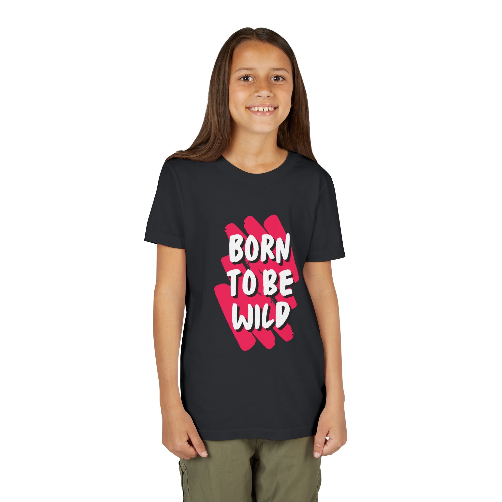 Youth Short Sleeve Tee - Born to Be Wild, Adventure Tee, Kids Casual Shirt, Summer Vibes, Birthday Gift, Fun Playwear