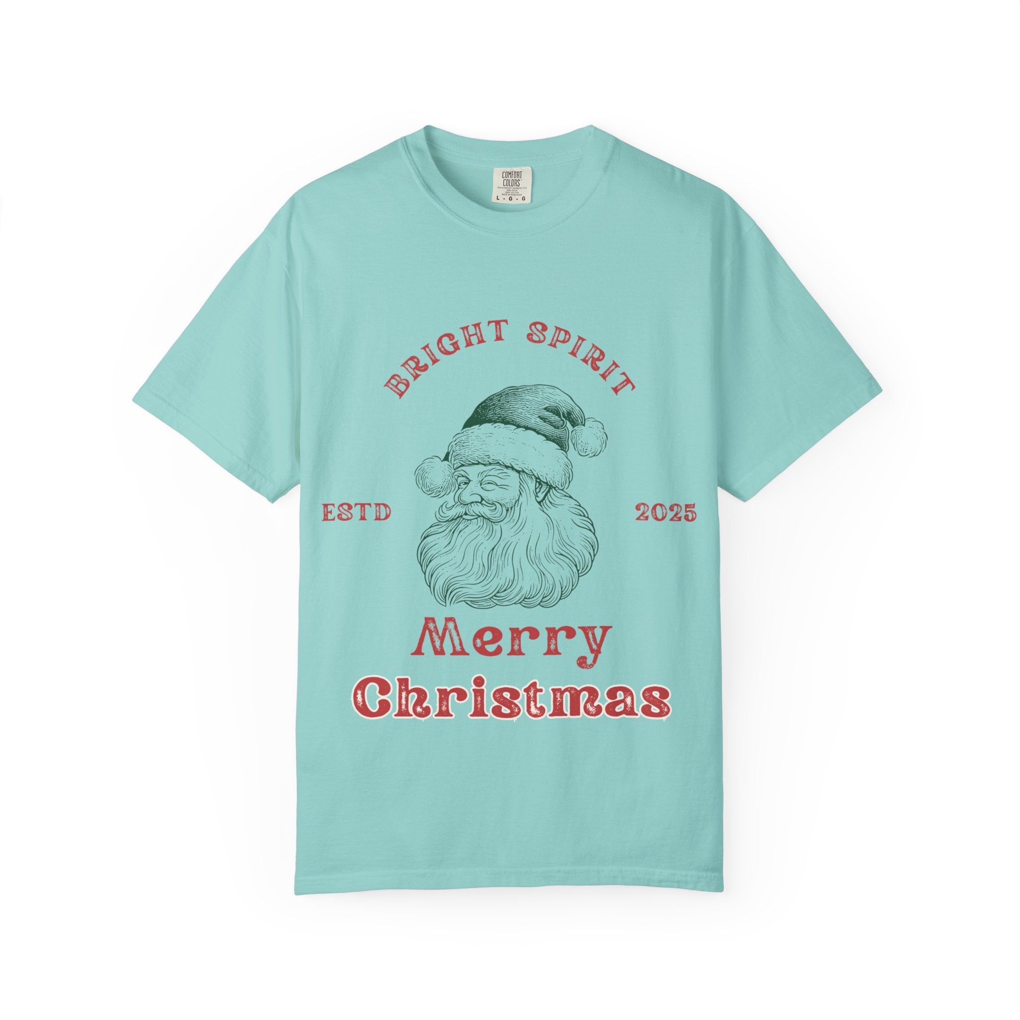 Festive Santa T-Shirt | Merry Christmas Unisex Tee, Holiday Apparel, Christmas Gift, Family Gathering, Winter Wear