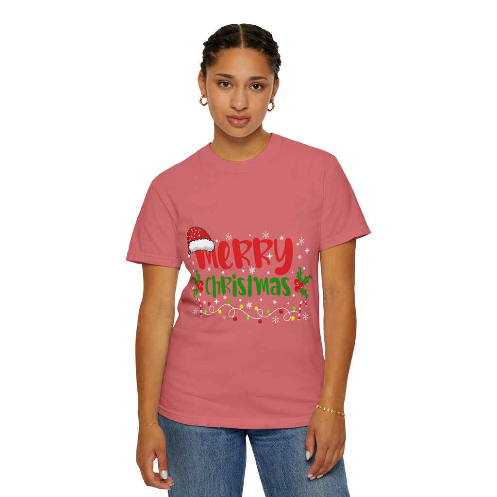 Merry Christmas Tee, Unisex Holiday Shirt, Festive Gift, Casual Christmas Apparel, Seasonal Wear, Perfect for Celebrations