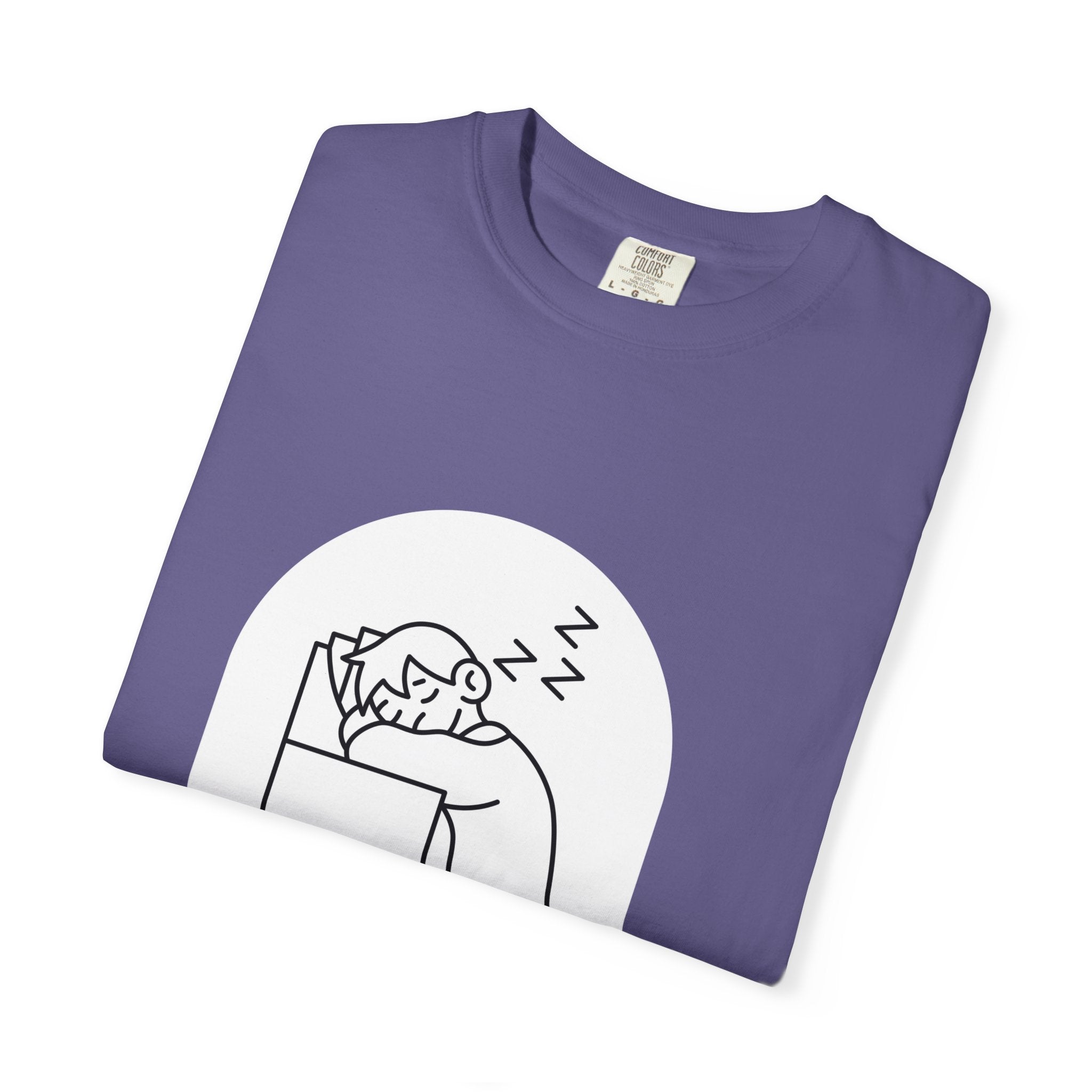 Born to Nap Unisex Tee, Funny T-shirt, Relaxed Cotton Shirt, Gift for Nappers, Cute Casualwear, Relaxation Vibes