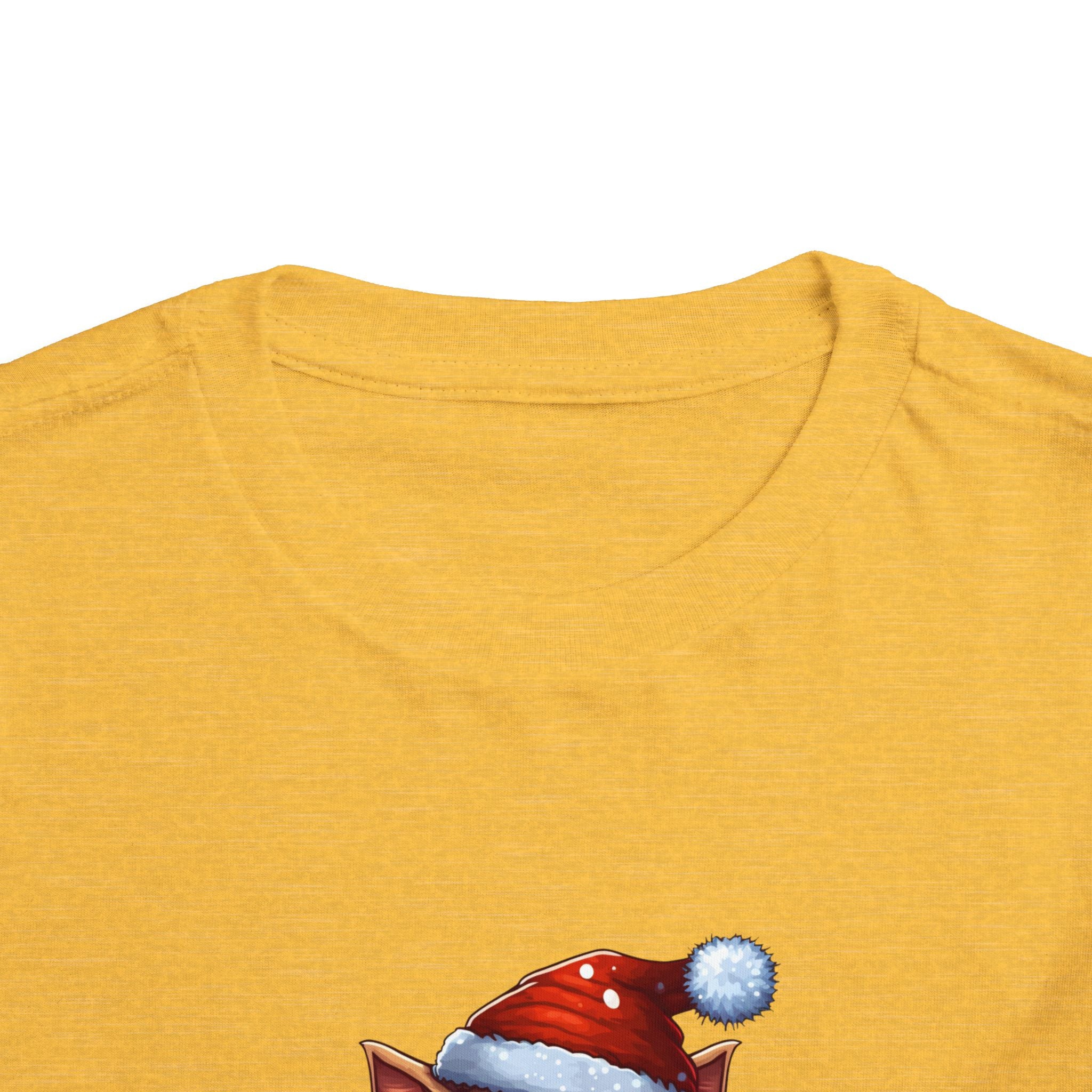 Cute Christmas Cat Tee for Toddlers, Holiday Shirt, Gift for Kids, Merry Christmas Tee, Fun Winter Wear, Festive Toddler Outfit