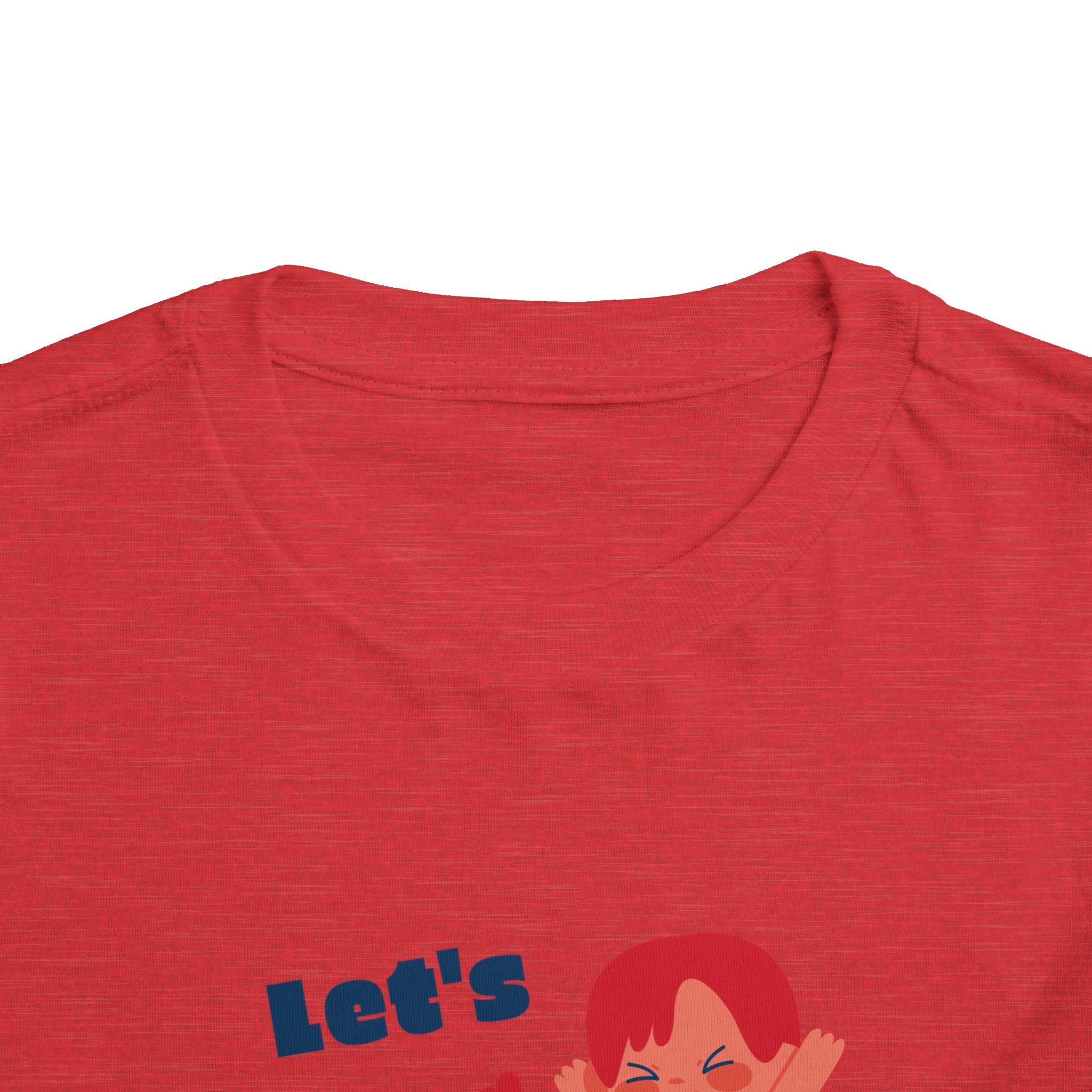 Playful Toddler Tee, Let's Play Shirt, Kids Short Sleeve Top, Fun Toddler Clothing, Adorable Kids Tee