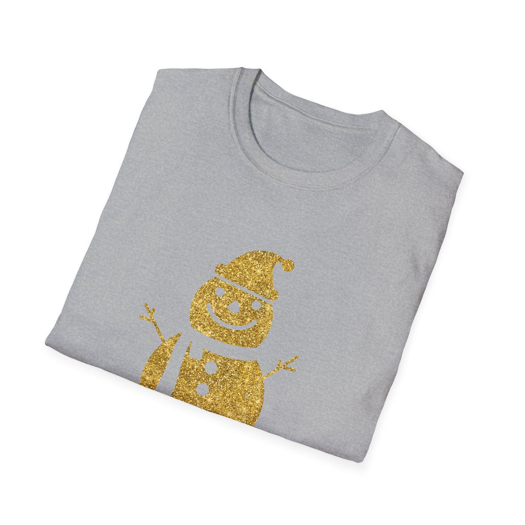 Merry Christmas Snowman T-Shirt, Unisex Holiday Tee, Festive Christmas Gifts, Winter Apparel, Comfortable Crewneck, Cute Seasonal Top