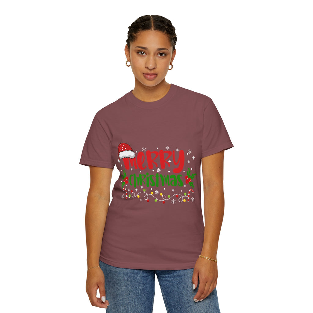 Merry Christmas Tee, Unisex Holiday Shirt, Festive Gift, Casual Christmas Apparel, Seasonal Wear, Perfect for Celebrations