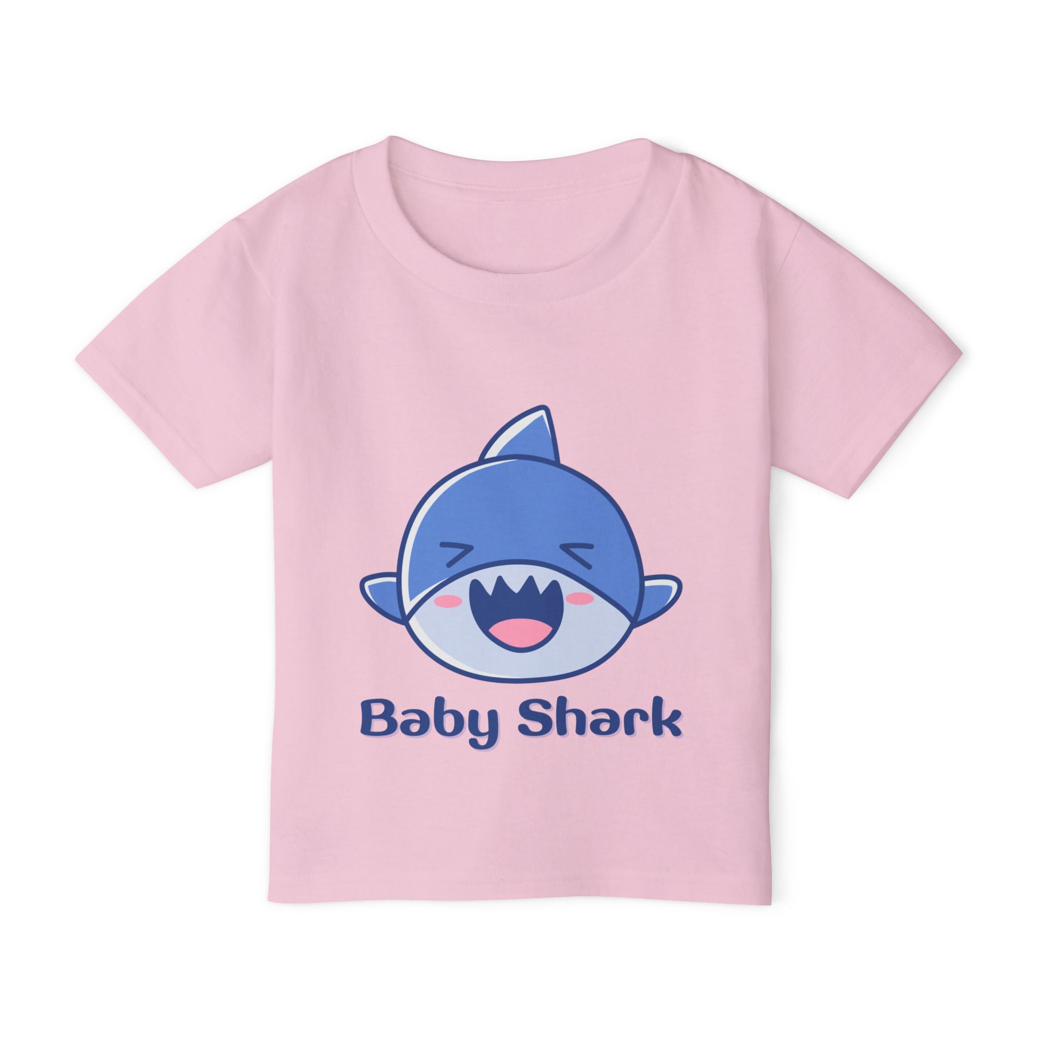 Baby Shark Toddler T-shirt, Cute Toddler Tee, Kid's Birthday Gift, Baby Shark Merchandise, Summer Kids Shirt, Ocean-Themed Apparel