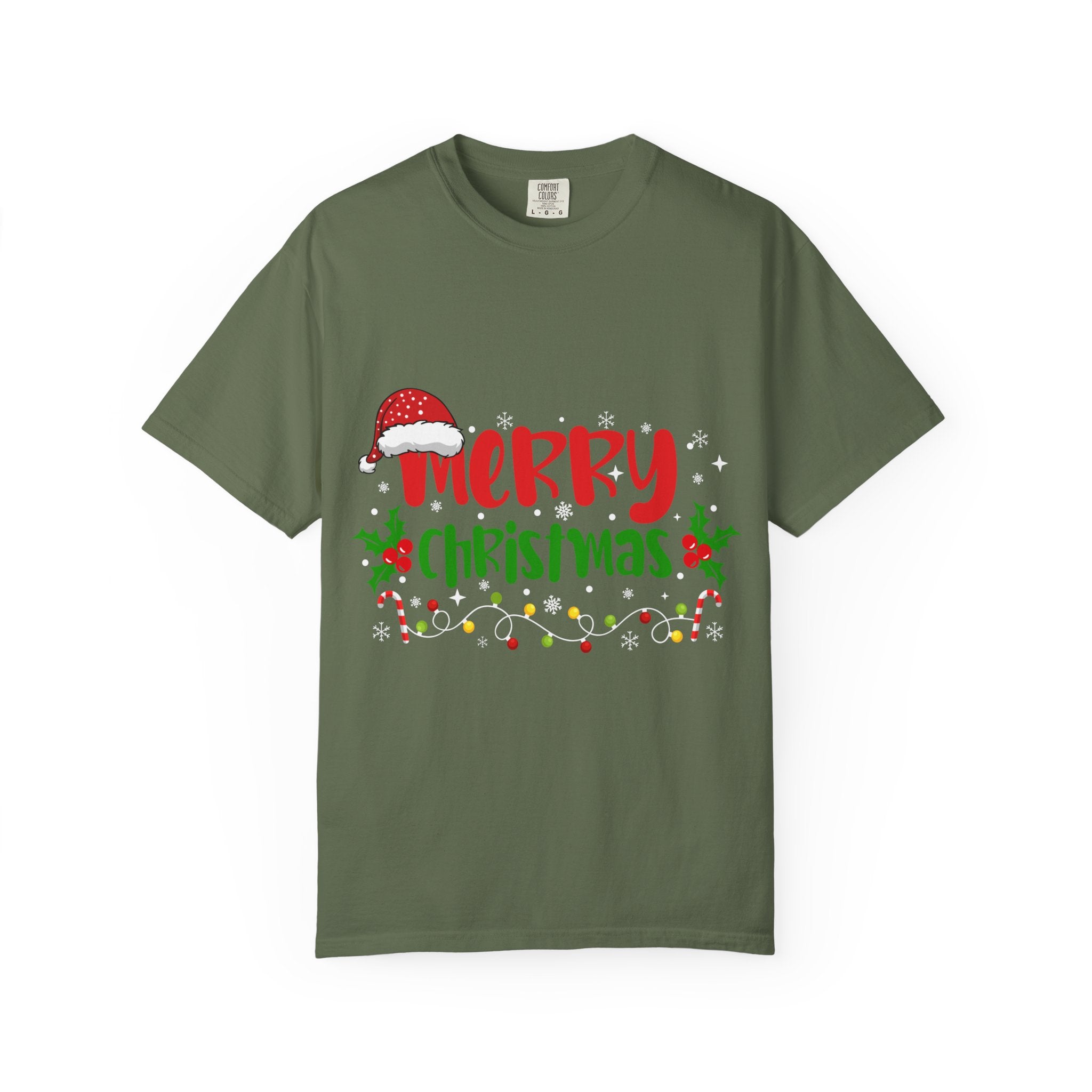 Merry Christmas Tee, Unisex Holiday Shirt, Festive Gift, Casual Christmas Apparel, Seasonal Wear, Perfect for Celebrations
