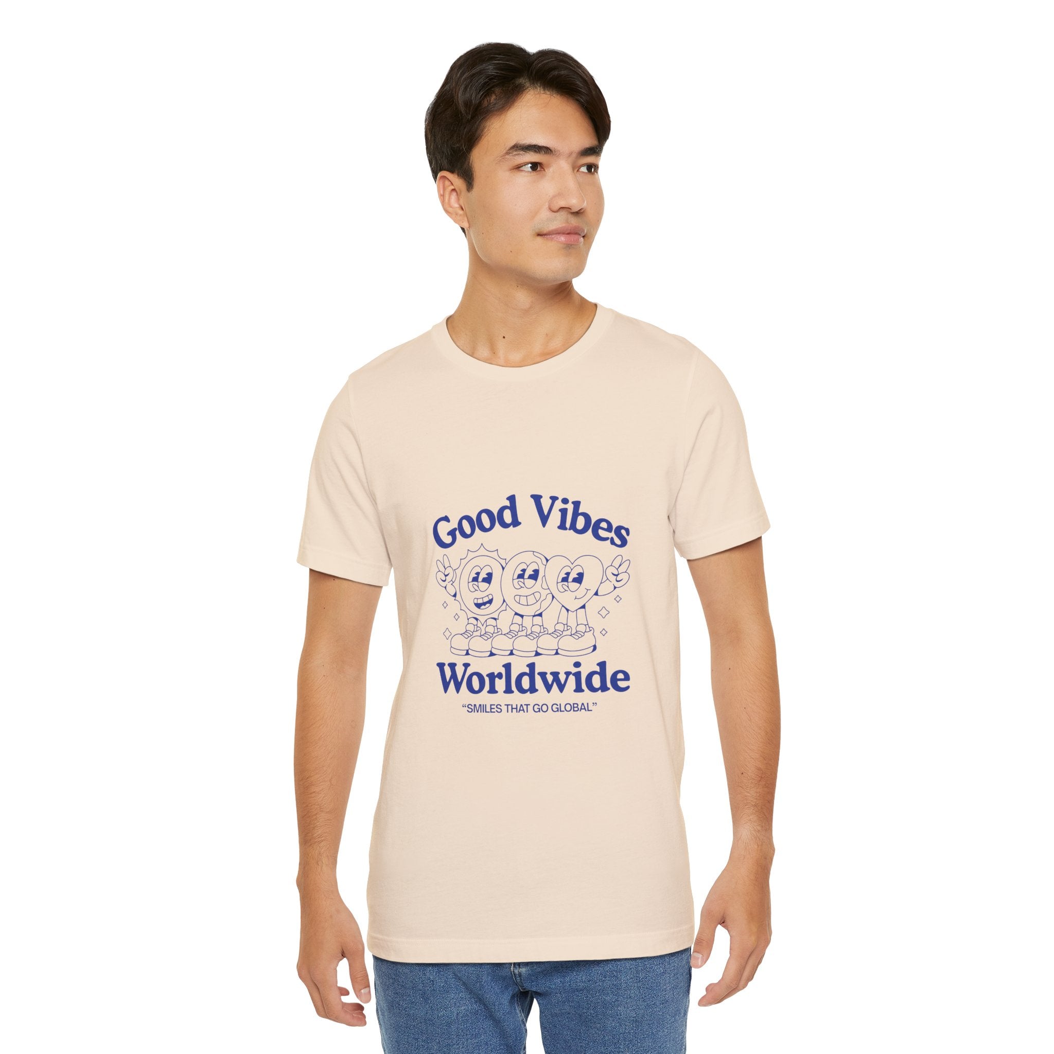 Good Vibes Unisex Tee, Casual Shirt, Affirmation T-Shirt, Everyday Wear, Gift for Friends