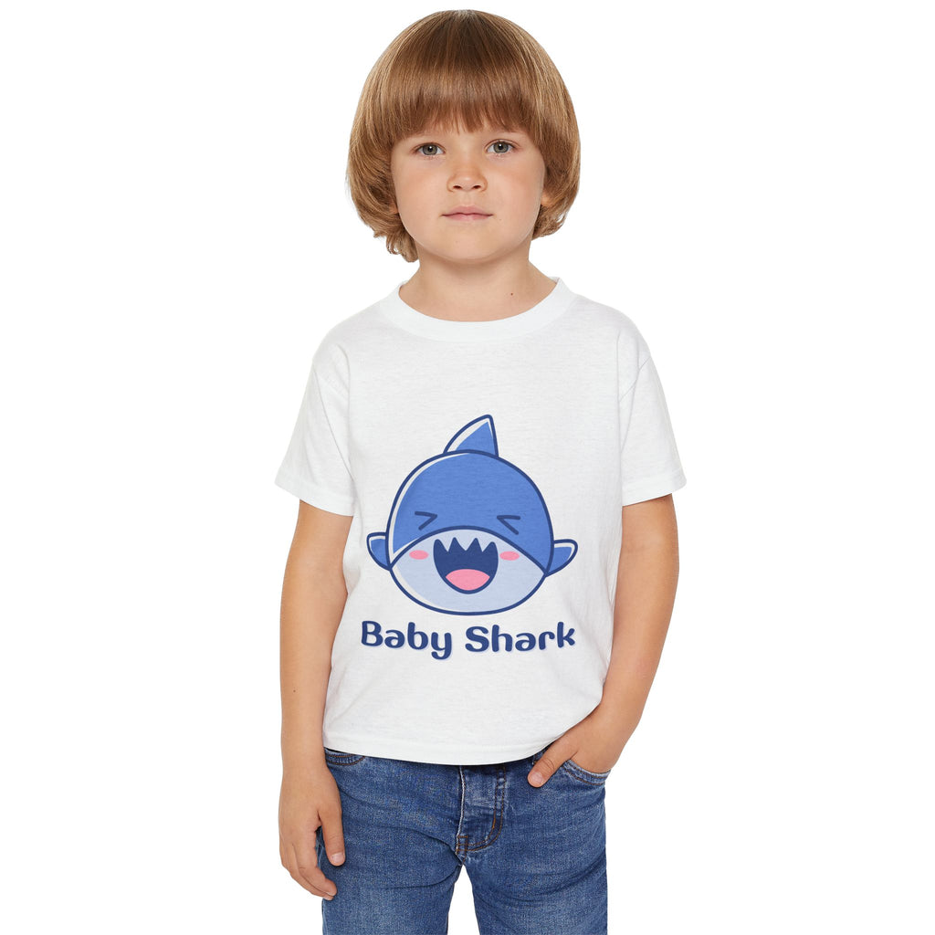 Baby Shark Toddler T-shirt, Cute Toddler Tee, Kid's Birthday Gift, Baby Shark Merchandise, Summer Kids Shirt, Ocean-Themed Apparel