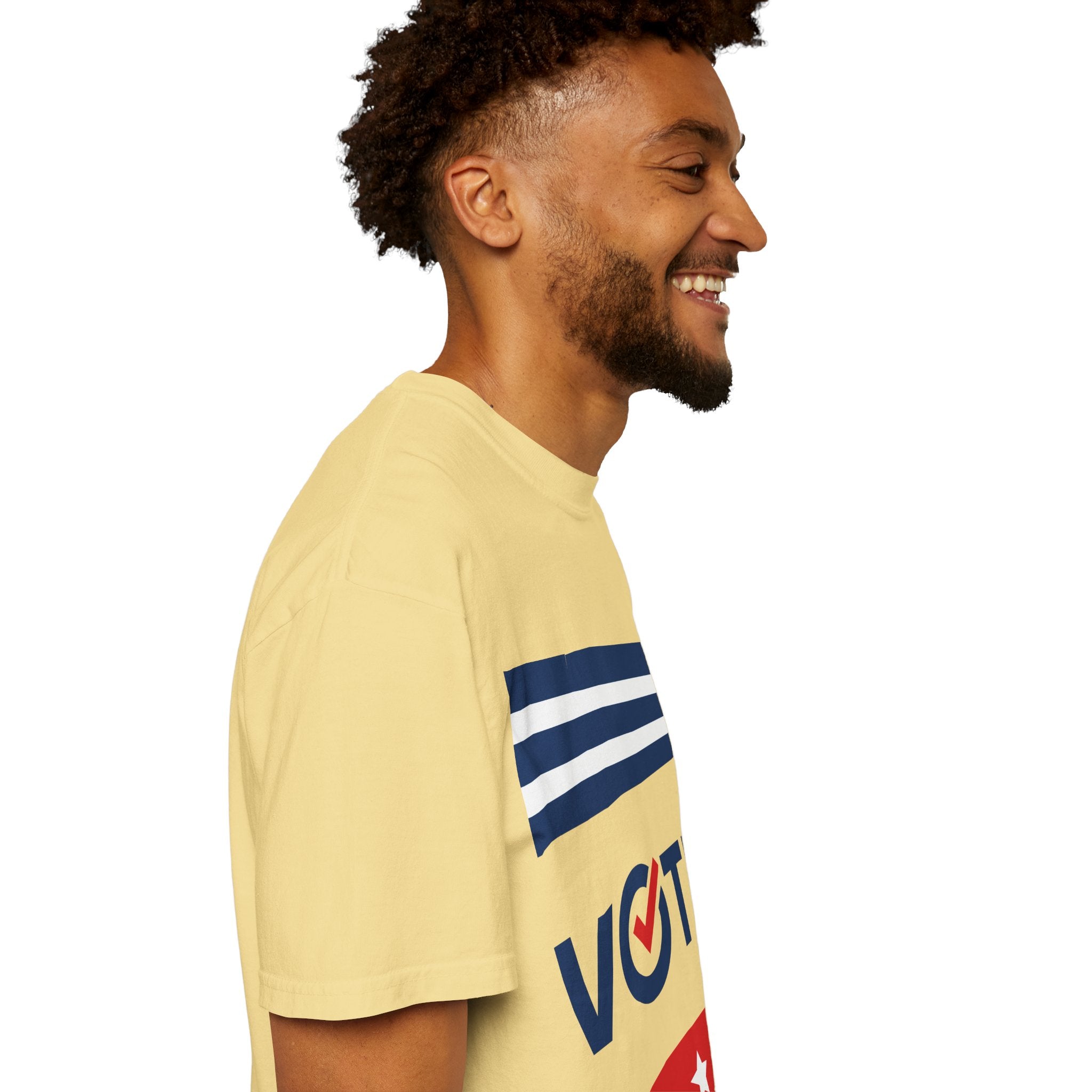 Vote! Garment-Dyed T-Shirt | Unisex Voter Apparel, Election Day Outfit, Political Statement Tee, Casual Advocacy Shirt, Gift for Activists