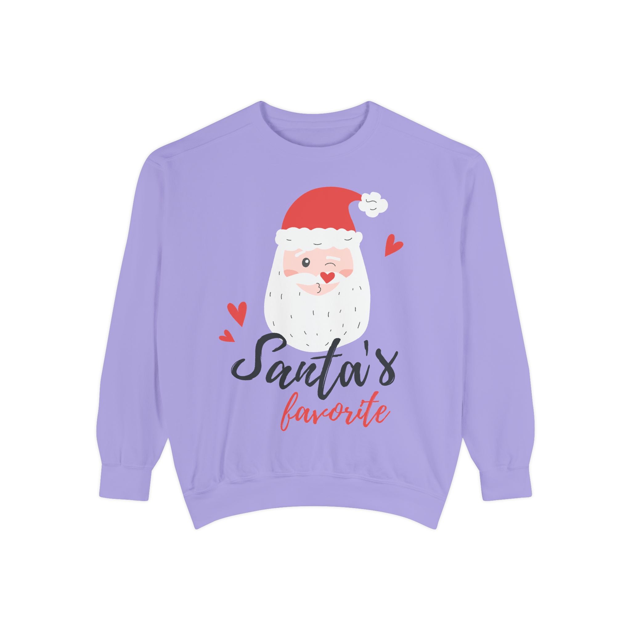 Santa's Favorite Sweatshirt, Holiday Apparel, Gift for Christmas, Unisex Pullover, Festive Sweater, Cozy Sweatshirt