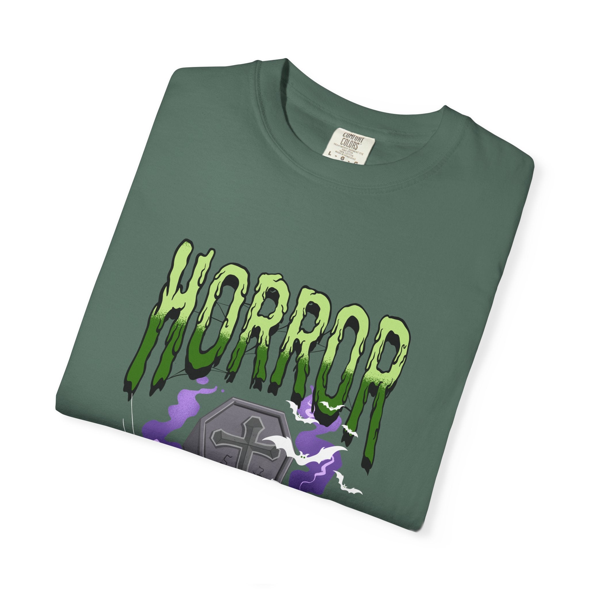 Horror-Themed Unisex T-Shirt, Spooky Graphic Tee, Halloween Apparel, Gift for Horror Fans, Casual Statement Shirt
