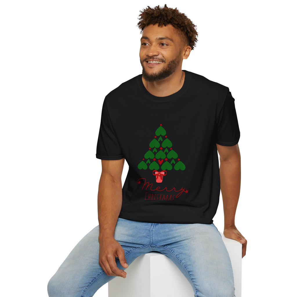 Merry Christmas T-Shirt, Unisex Holiday Tee, Christmas Gift, Casual Wear, Festive Clothing, Seasonal Apparel