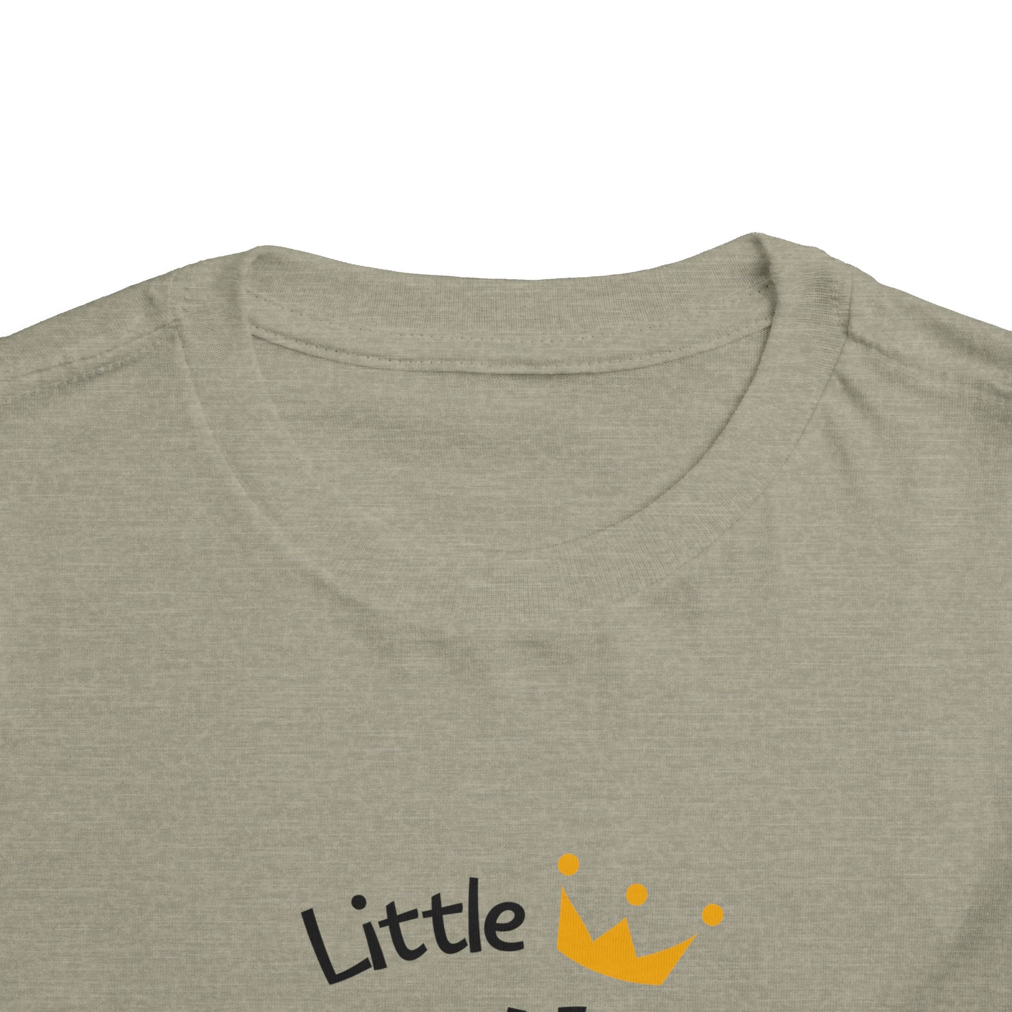 Little King Toddler Tee, Cute Kids T-Shirt, Birthday Gift for Toddler, Playful Toddler Outfit, Lion Graphic Tee, Fun Kids Apparel
