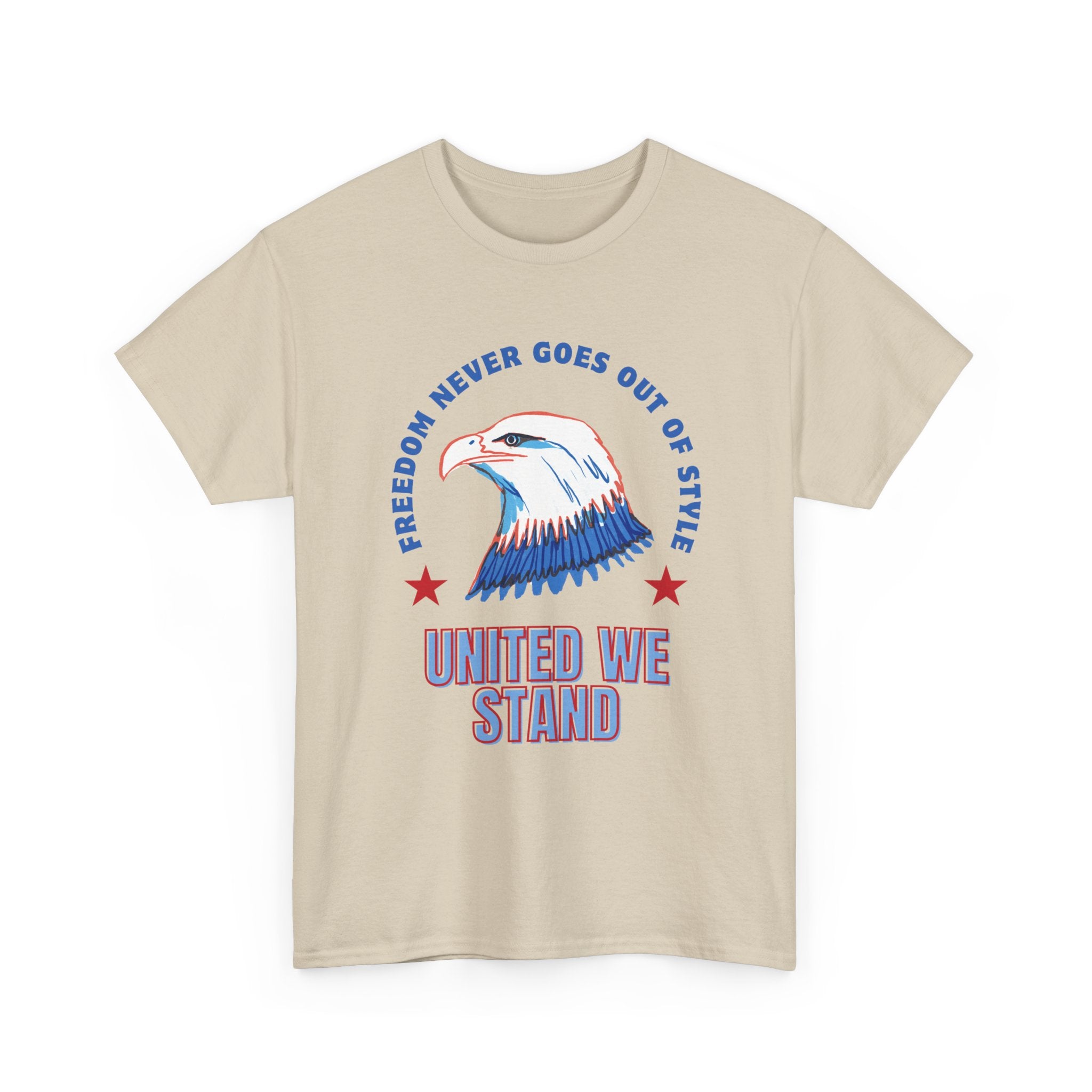 American Pride Unisex Tee, Patriotic Graphic Shirt, United We Stand Shirt, Freedom Tee, Casual Everyday Wear, Gift for Veterans