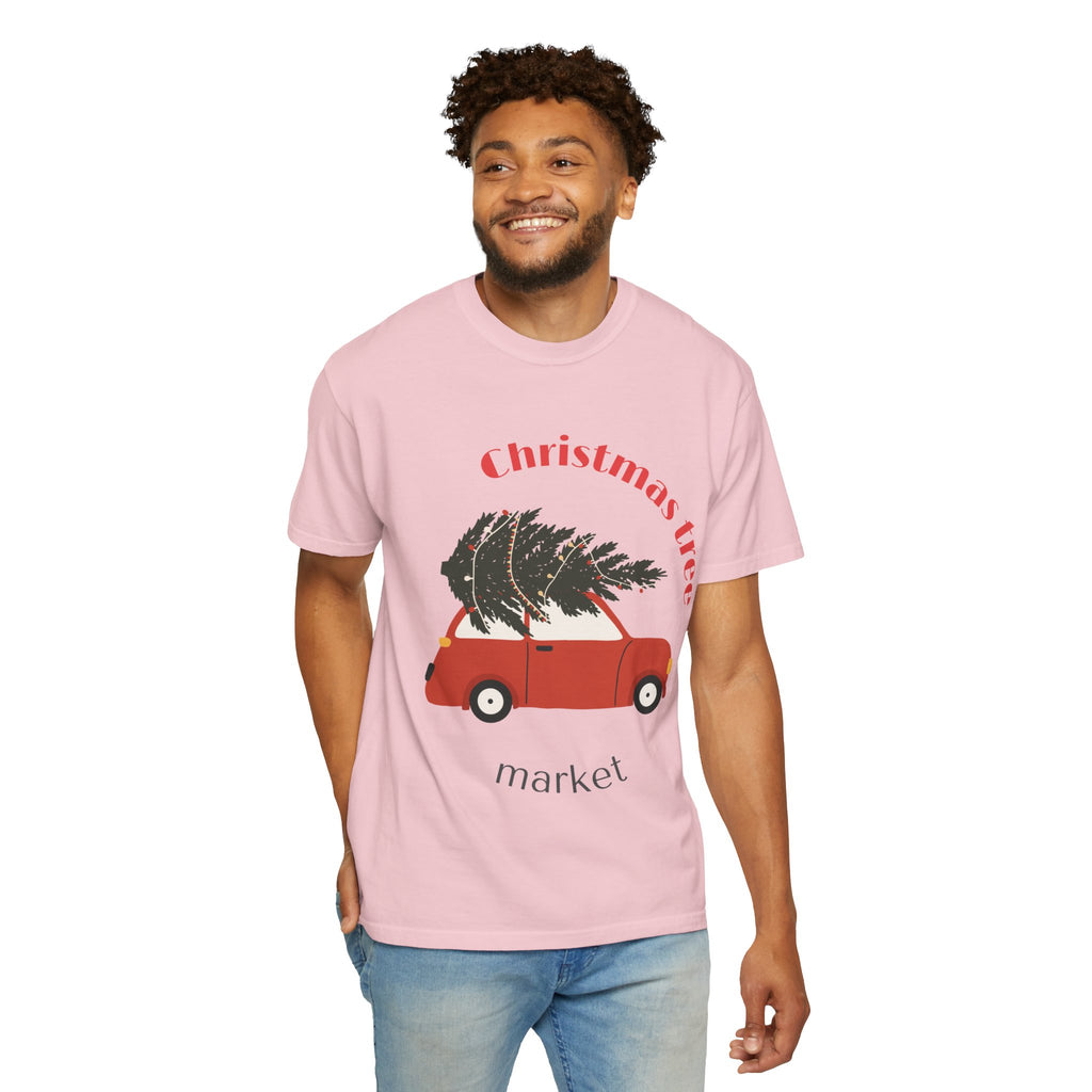 Cozy Christmas Tree T-Shirt, Holiday Tee, Unisex Shirt, Gift for Tree Lovers, Casual Wear