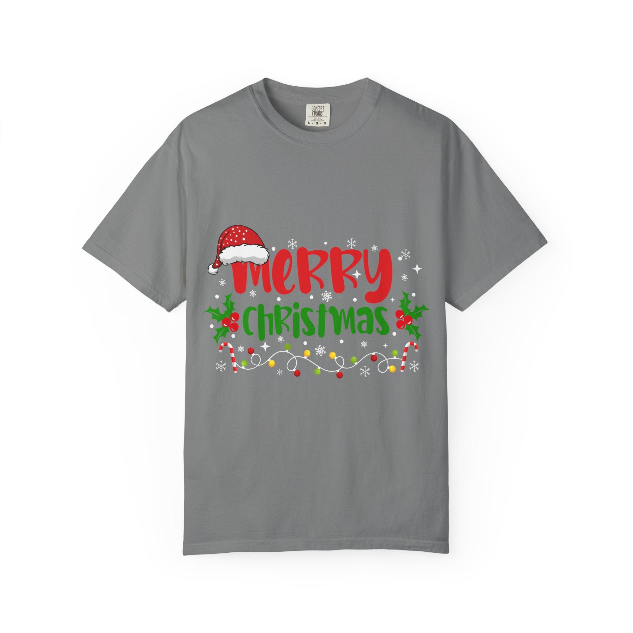 Merry Christmas Tee, Unisex Holiday Shirt, Festive Gift, Casual Christmas Apparel, Seasonal Wear, Perfect for Celebrations