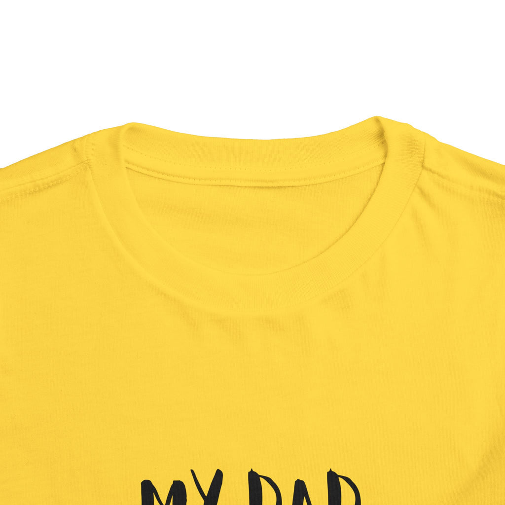 Toddler Super Dad Tee, Gift for Father's Day, Kids Birthday Shirt, Father's Day Celebration, Cute Toddler Outfit