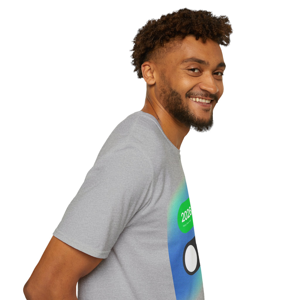 Modern Toggle Year Unisex T-Shirt - Perfect for New Year Celebrations, Trendy Gift Ideas, Casual Wear, Everyday Style