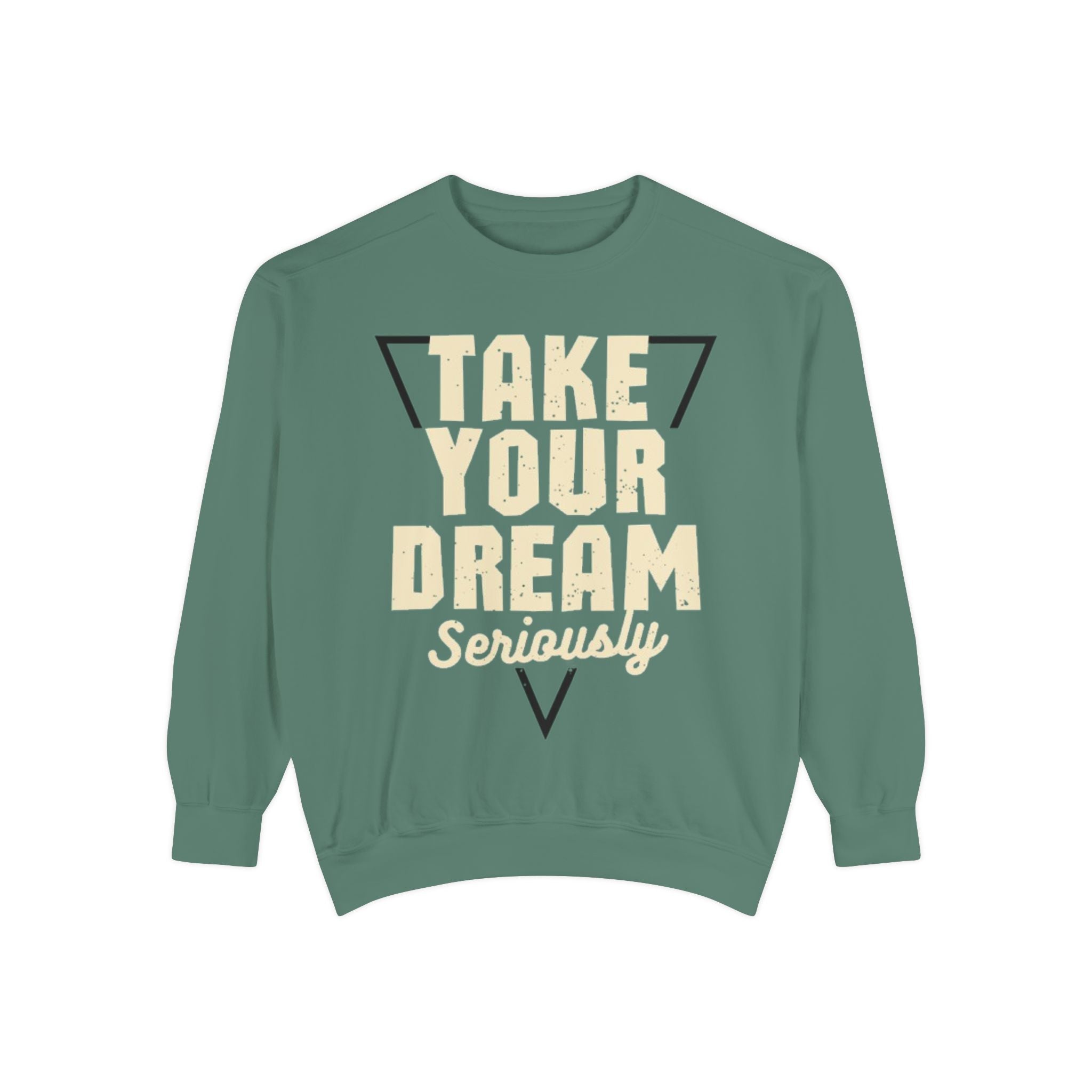 Motivational Sweatshirt: Take Your Dream Seriously, Cozy Unisex Sweatshirt, Dream Chaser Apparel, Perfect Gift for Entrepreneurs, [...]