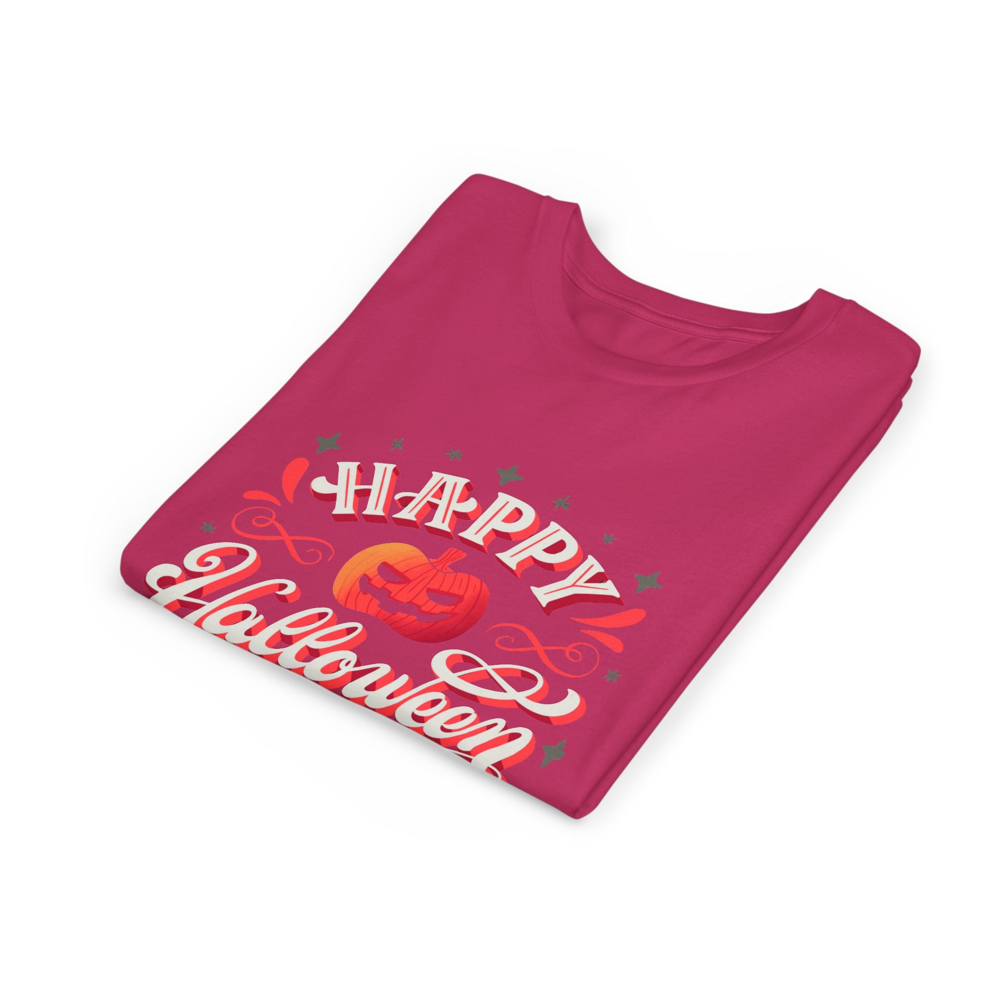 Halloween Youth Short Sleeve Tee, Kids Halloween T-Shirt, Pumpkin Graphic Tee, Spooky Season Clothes, Trick or Treat Shirt