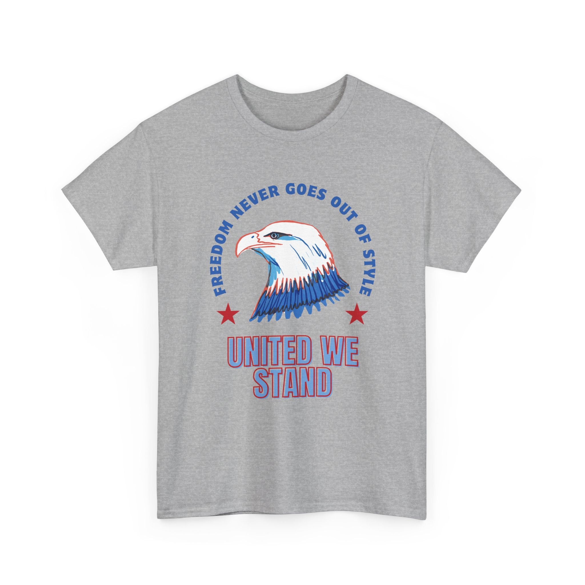 American Pride Unisex Tee, Patriotic Graphic Shirt, United We Stand Shirt, Freedom Tee, Casual Everyday Wear, Gift for Veterans