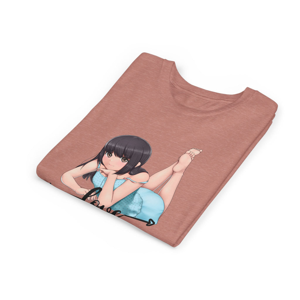 Anime Love Youth Tee, Kids' Anime Shirt, Manga Fans Gift, Cute Youth T-Shirt, Kawaii Apparel for Kids, Anime Enthusiasts Tee