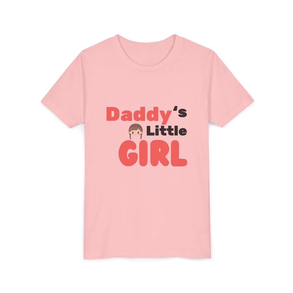 Daddy's Little Girl Youth Tee, Cute Kids T-Shirt, Father's Day Gift, Birthday Present, Sweet Family Apparel, Children's Fashion