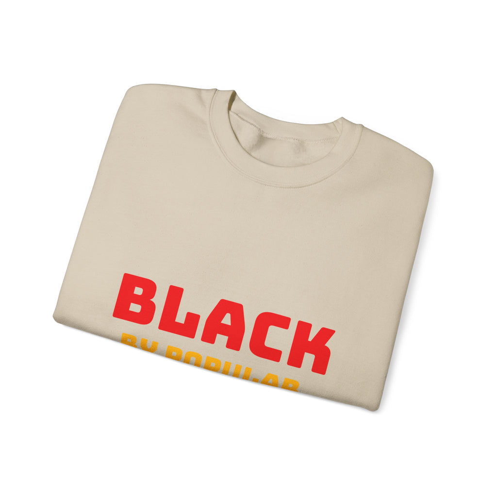 Black Unisex Crewneck Sweatshirt - Popular Demand Streetwear Jumper