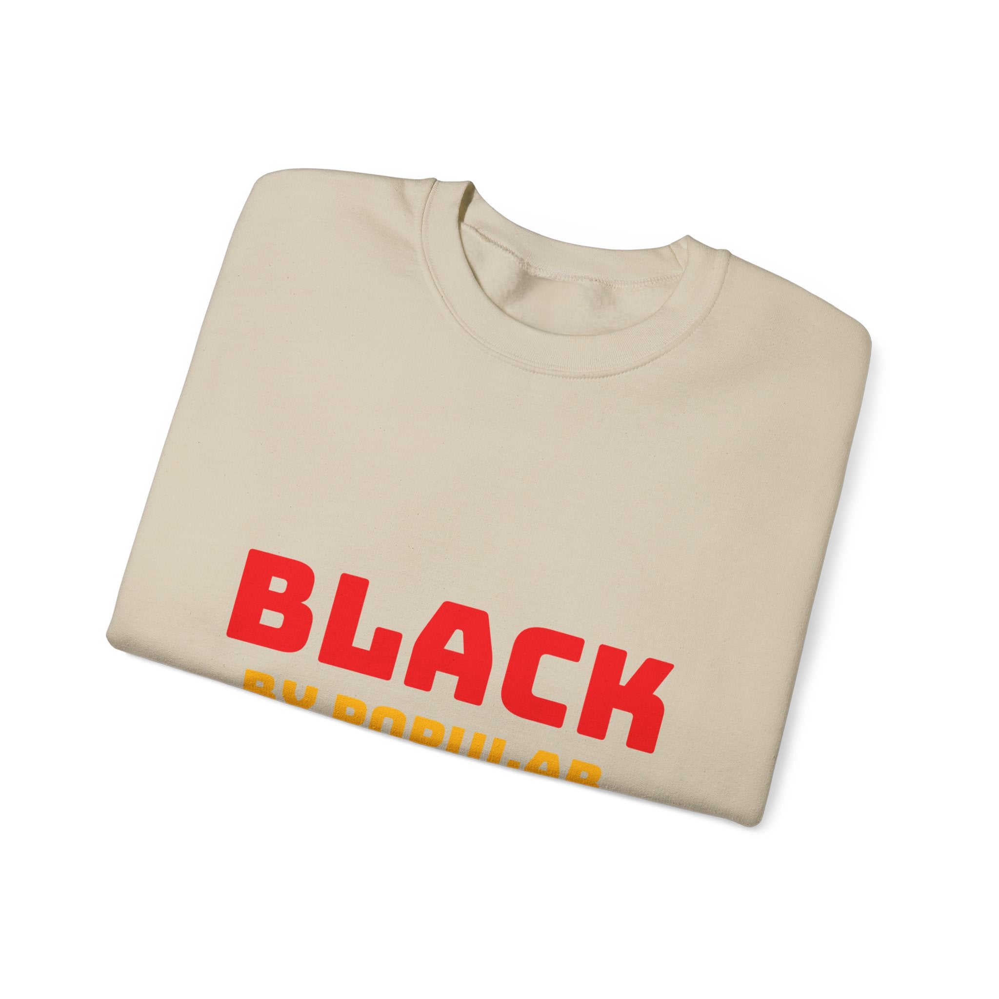 Black Unisex Crewneck Sweatshirt - Popular Demand Streetwear Jumper