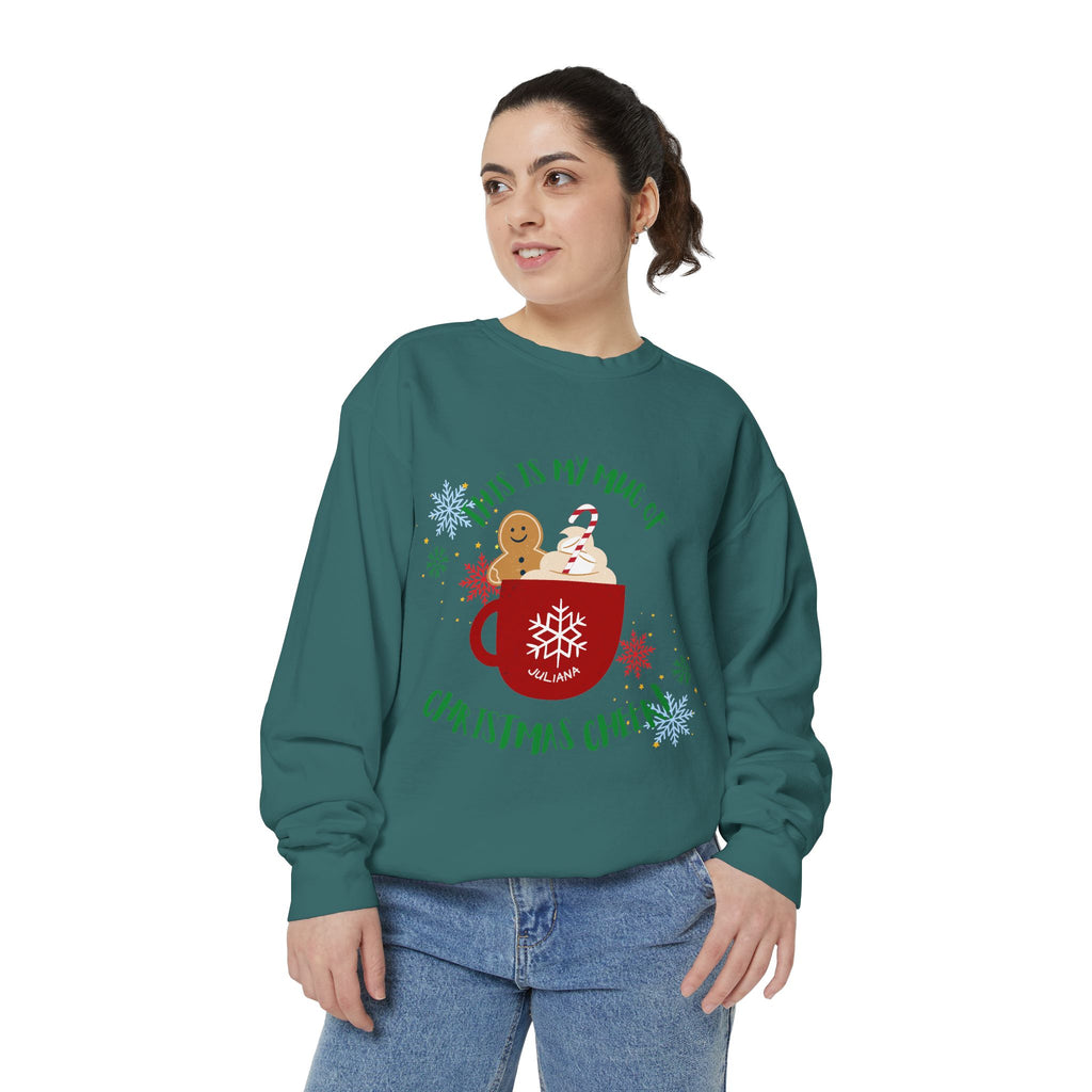 Cozy Holiday Sweatshirt with Festive Mug Design, Christmas Gift, Unisex Sweater, Winter Wardrobe Essential, Cute Holiday Apparel, [...]