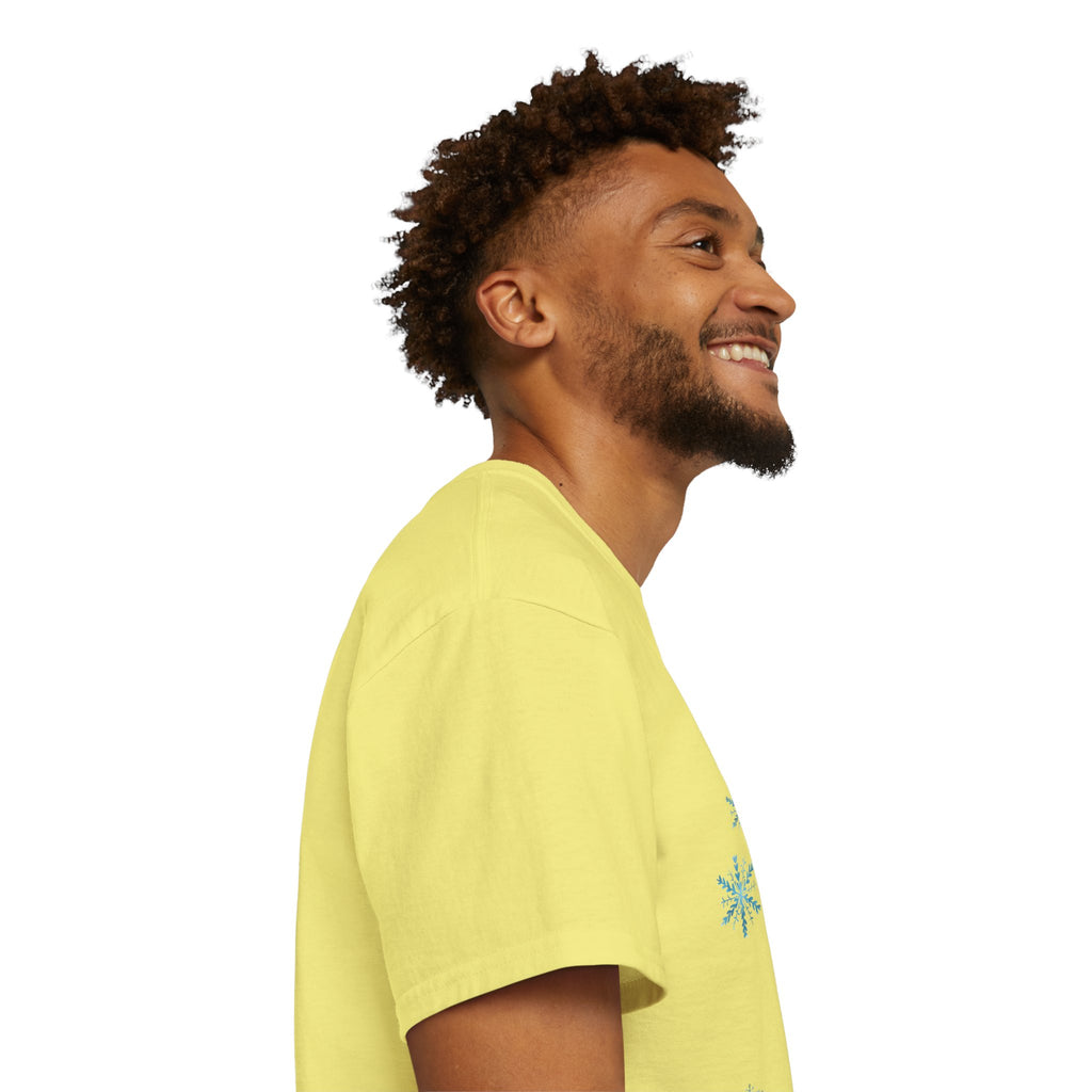 Winter Wonderland Snowman Tee, Unisex Cotton T-Shirt for Holiday Cheer, Christmas Party, Gift, Cozy Winter Apparel