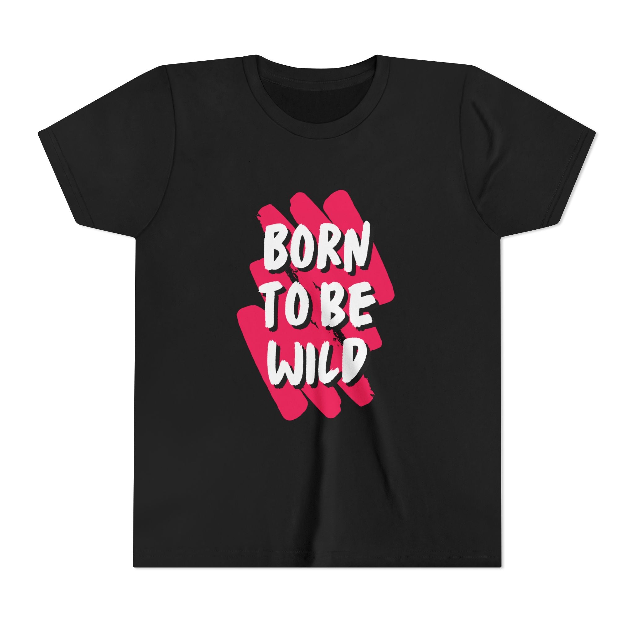 Youth Short Sleeve Tee - Born to Be Wild, Adventure Tee, Kids Casual Shirt, Summer Vibes, Birthday Gift, Fun Playwear