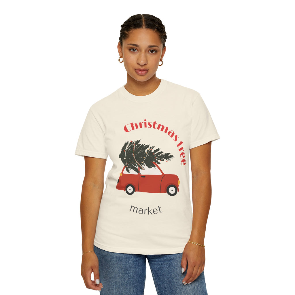 Cozy Christmas Tree T-Shirt, Holiday Tee, Unisex Shirt, Gift for Tree Lovers, Casual Wear