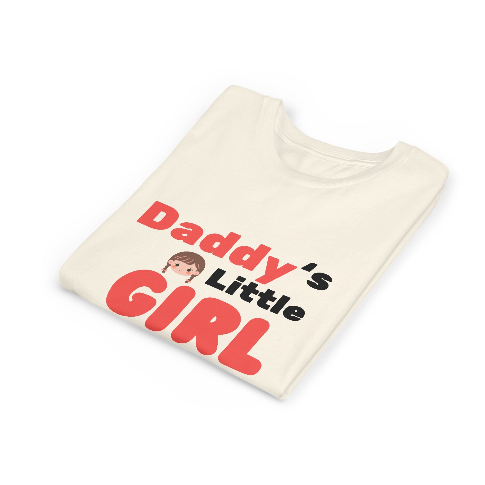 Daddy's Little Girl Youth Tee, Cute Kids T-Shirt, Father's Day Gift, Birthday Present, Sweet Family Apparel, Children's Fashion