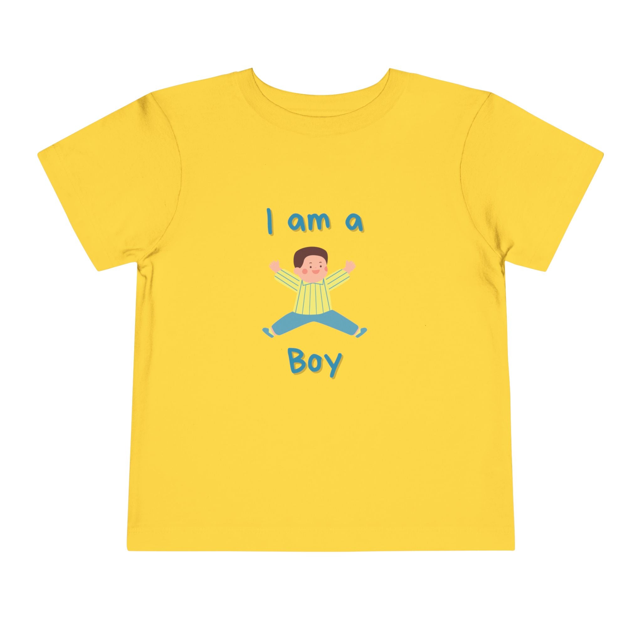 Toddler Short Sleeve Tee – Soft Airlume Cotton, Everyday Comfort