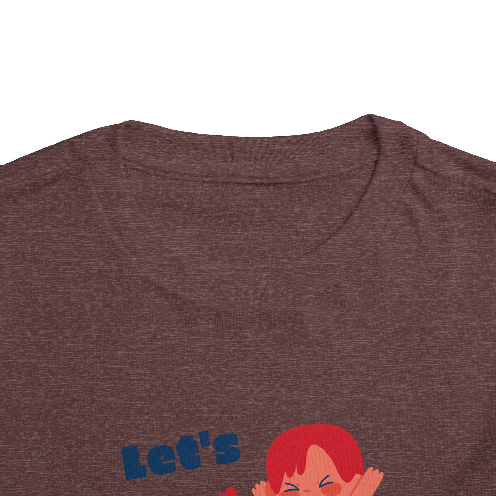 Playful Toddler Tee, Let's Play Shirt, Kids Short Sleeve Top, Fun Toddler Clothing, Adorable Kids Tee