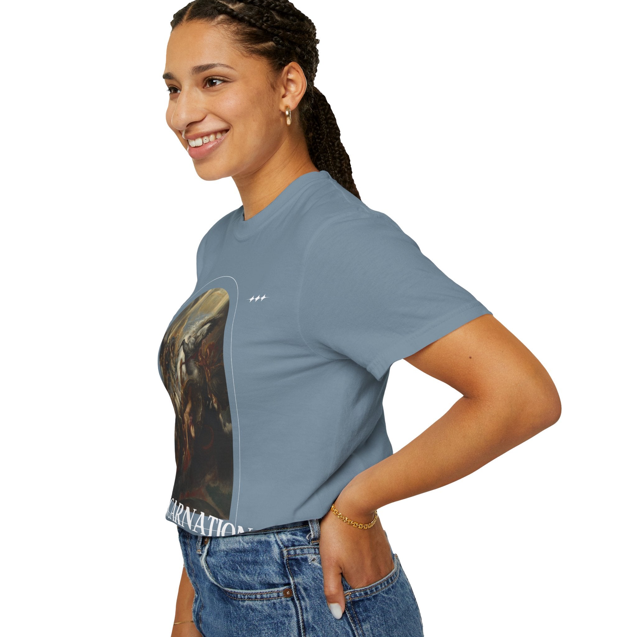 Artistic Unisex T-Shirt with Arch Design, Unique Graphic Tee, Casual Wear, Gift for Art Lovers, Vintage Style, Unisex Fashion