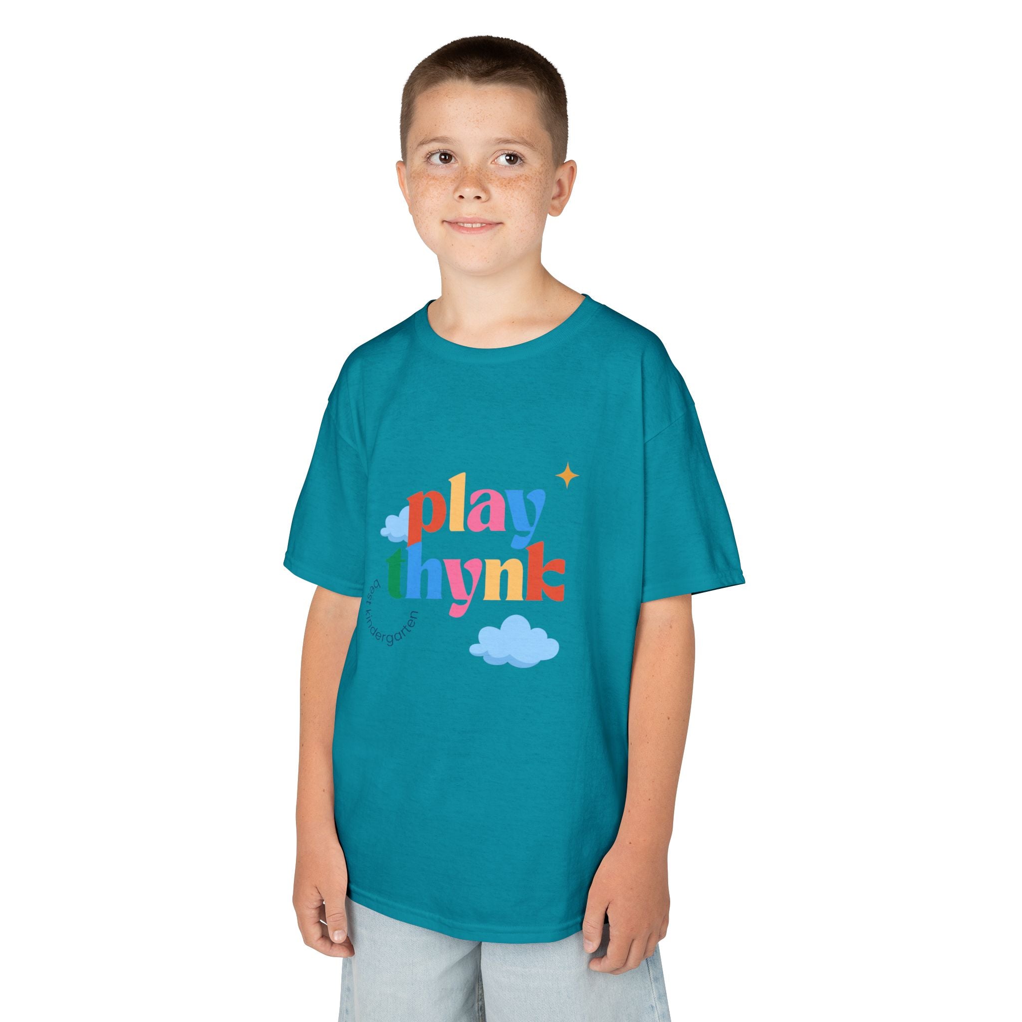 Kids Heavy Cotton™ Classic Tee | Soft & Durable Everyday Wear