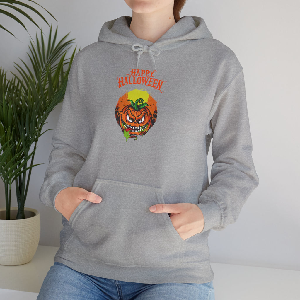 Halloween-Themed Unisex Hooded Sweatshirt, Cozy Halloween Apparel, Witch Design Hoodie, Fall Outfit, Spooky Season Gift