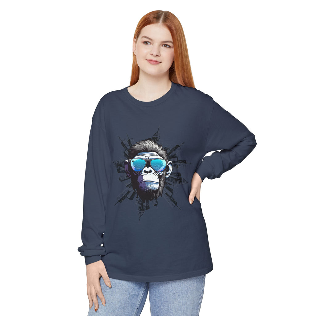 Cool Monkey Graphic Long Sleeve T-Shirt, Unisex Apparel, Casual Wear, Funky Design for Men & Women, Perfect Gift for Animal Lovers, [...]