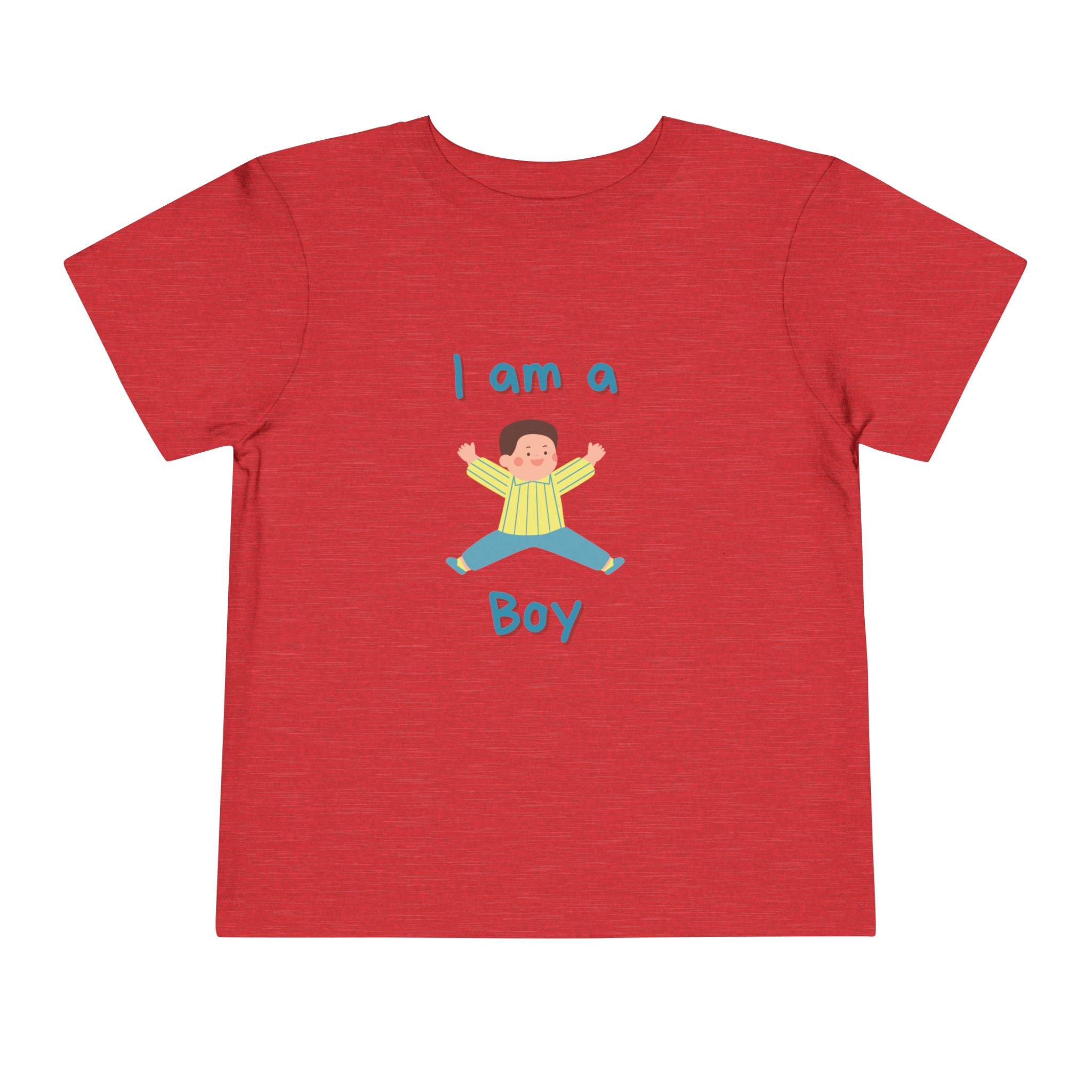 Toddler Short Sleeve Tee – Soft Airlume Cotton, Everyday Comfort