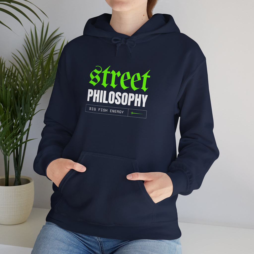 Urban Street Philosophy Hoodie, Casual Streetwear, Philosophy Lovers Gift, Unisex Sweatshirt, Everyday Comfort