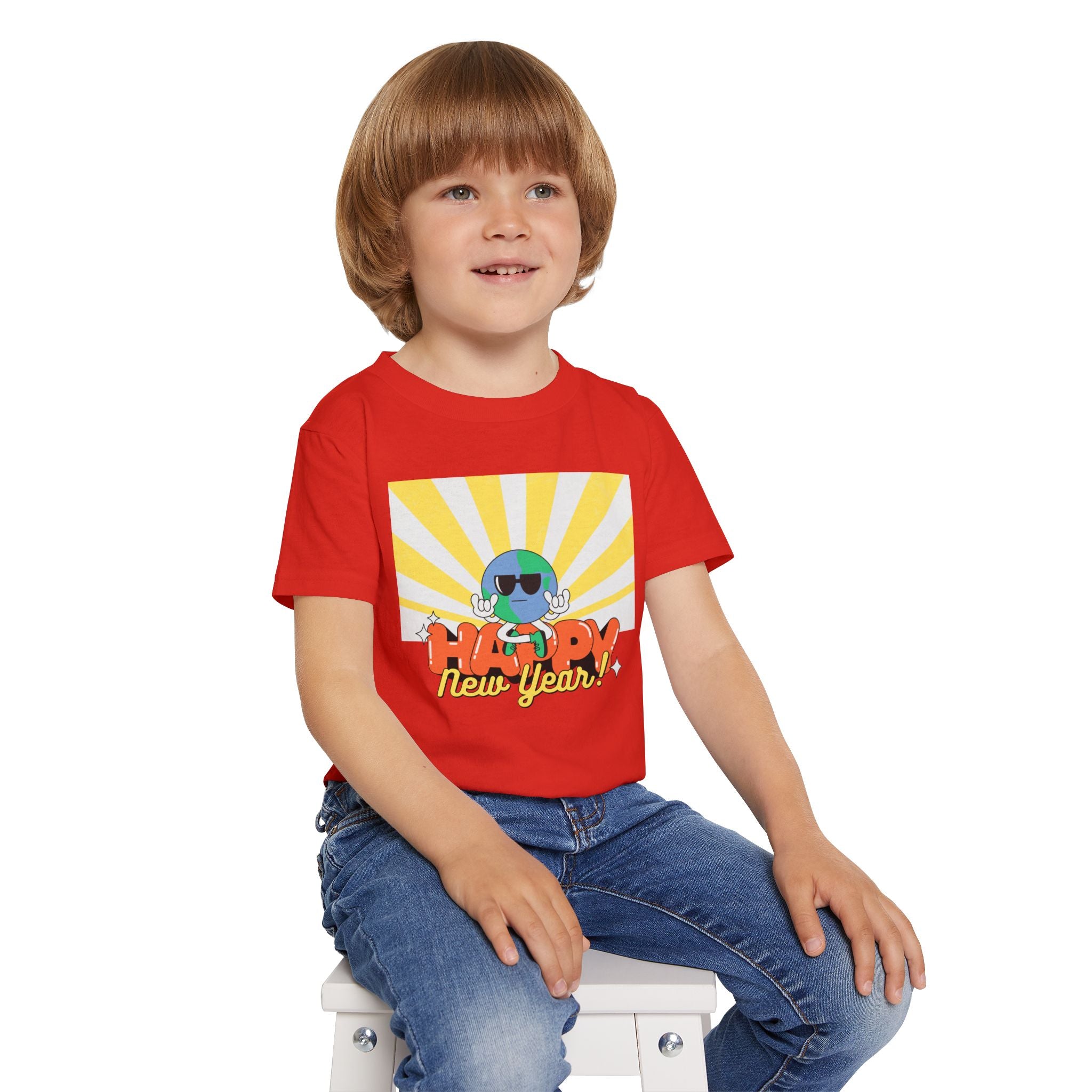 New Year's Toddler T-Shirt, Cute Kids Graphic Tee, Funny Toddler Shirt, Party Wear, Gift for Little Ones