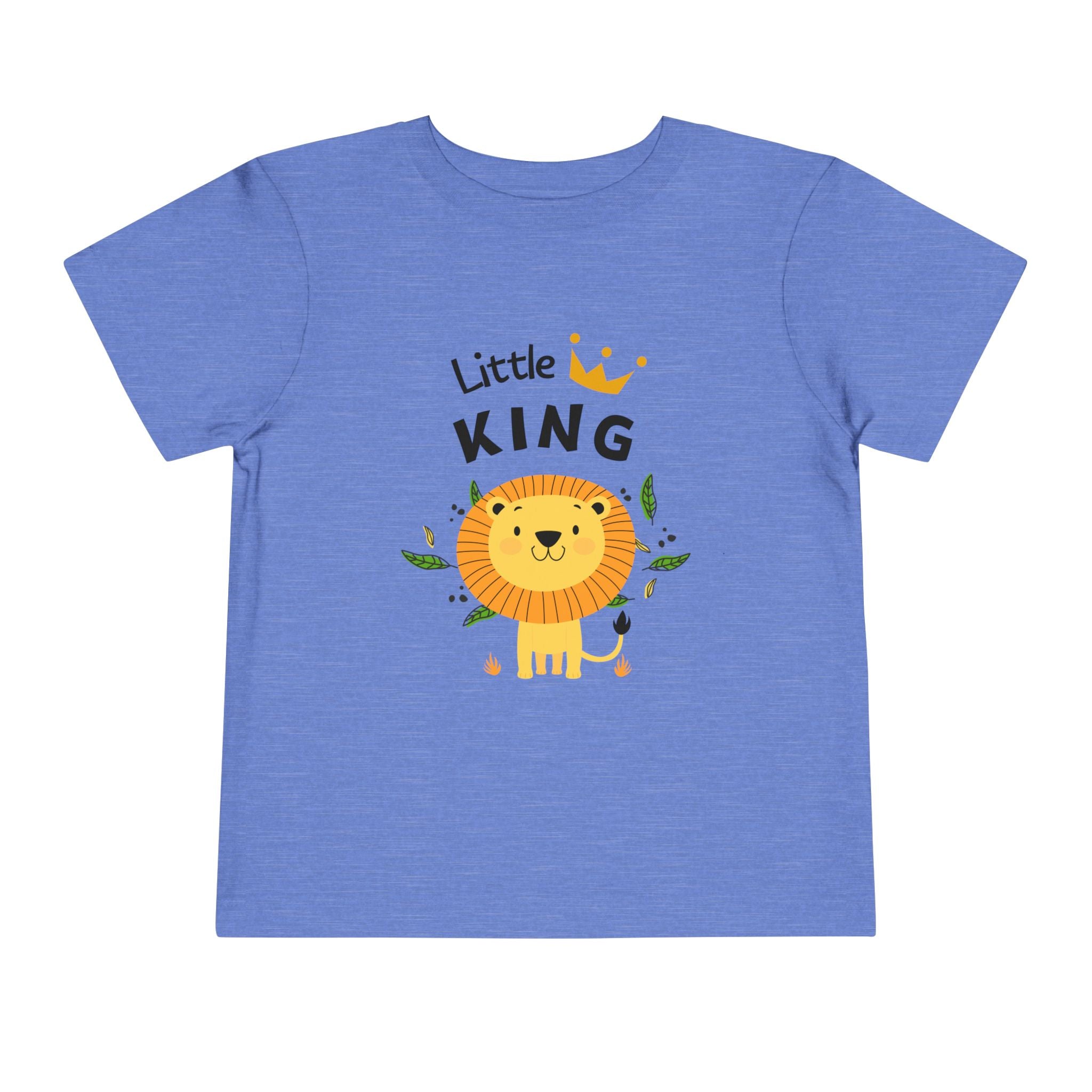 Little King Toddler Tee, Cute Kids T-Shirt, Birthday Gift for Toddler, Playful Toddler Outfit, Lion Graphic Tee, Fun Kids Apparel