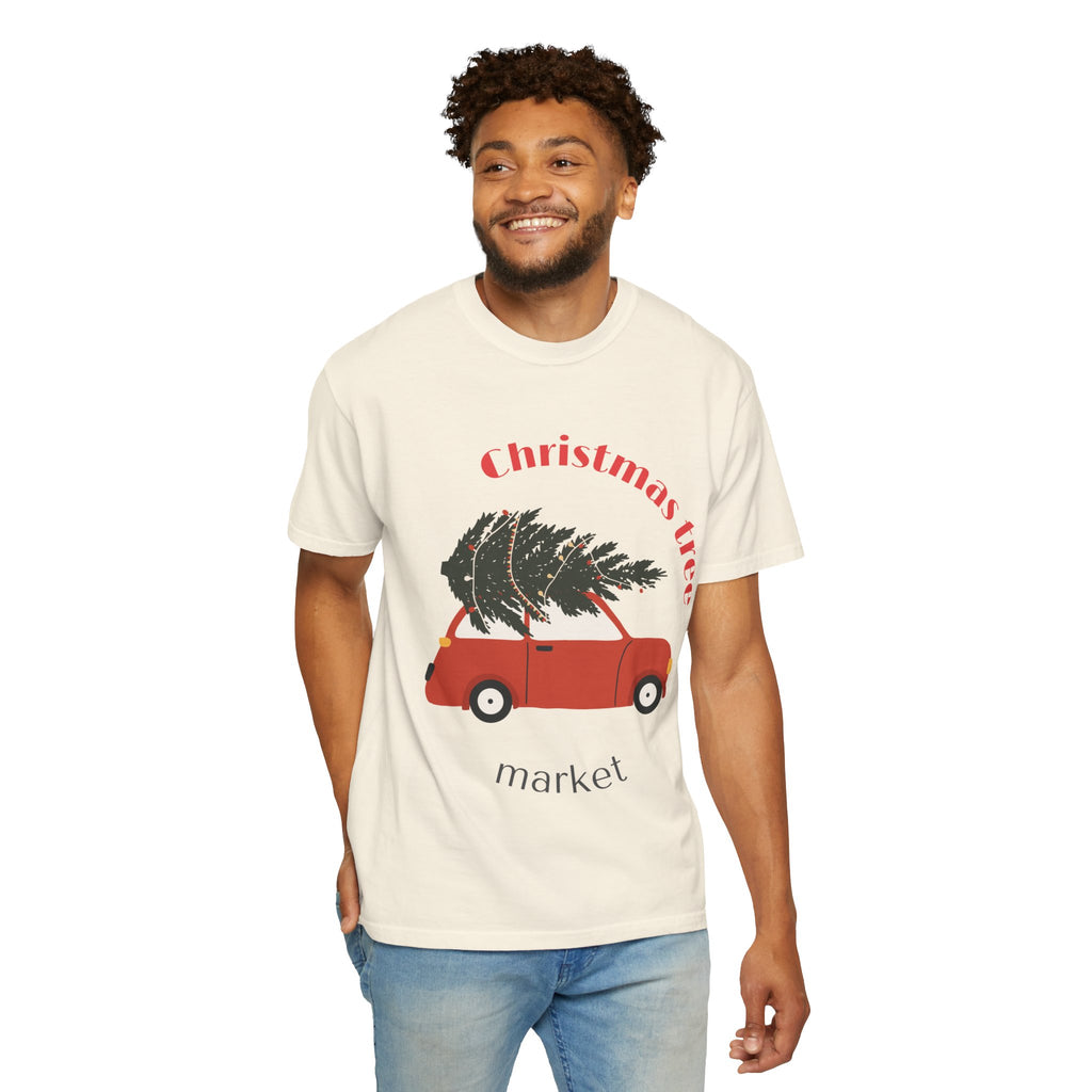 Cozy Christmas Tree T-Shirt, Holiday Tee, Unisex Shirt, Gift for Tree Lovers, Casual Wear