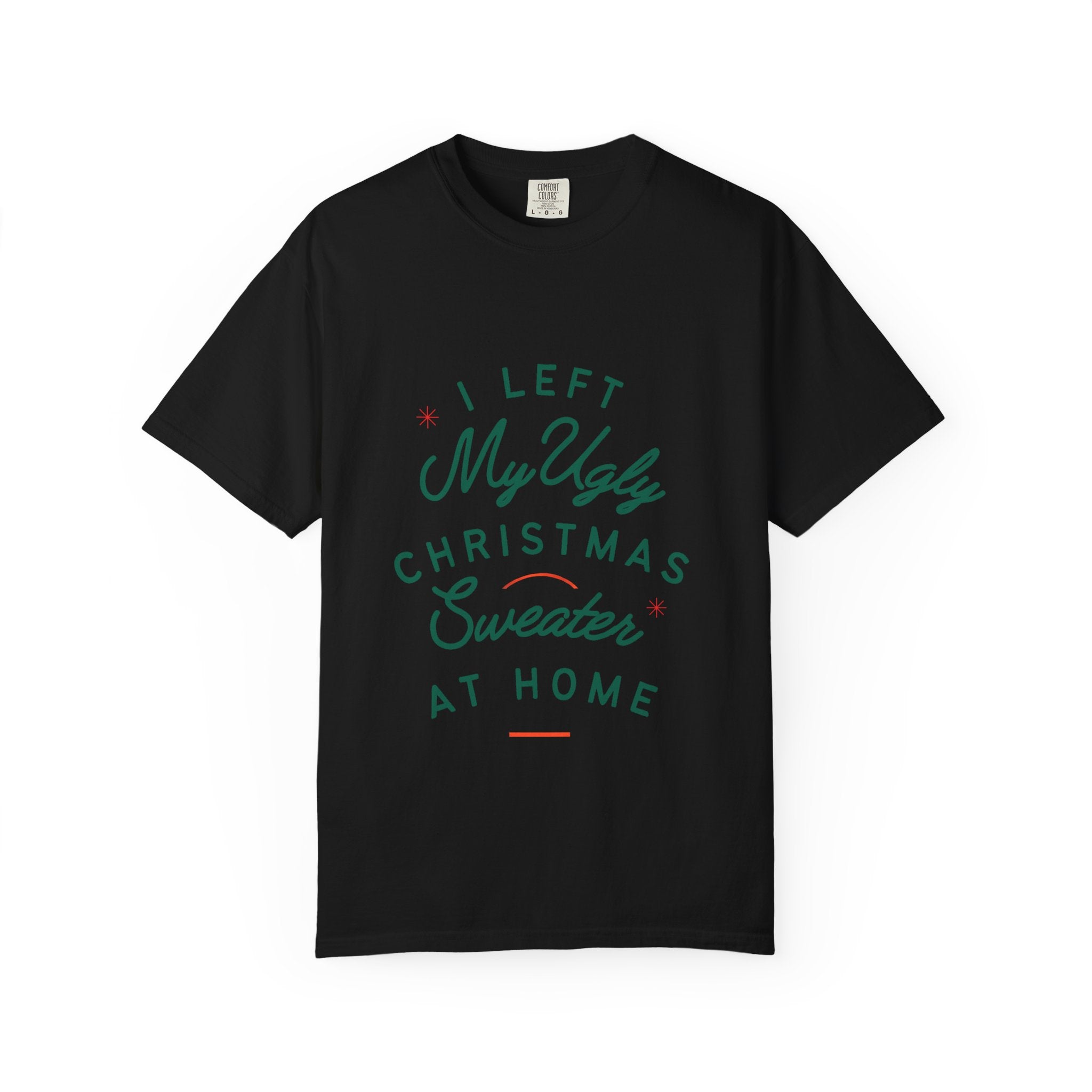 Ugly Christmas Sweater T-Shirt, Fun Holiday Tee, Christmas Gift, Unisex T-Shirt, Festive Party Wear, Family Gathering Shirt
