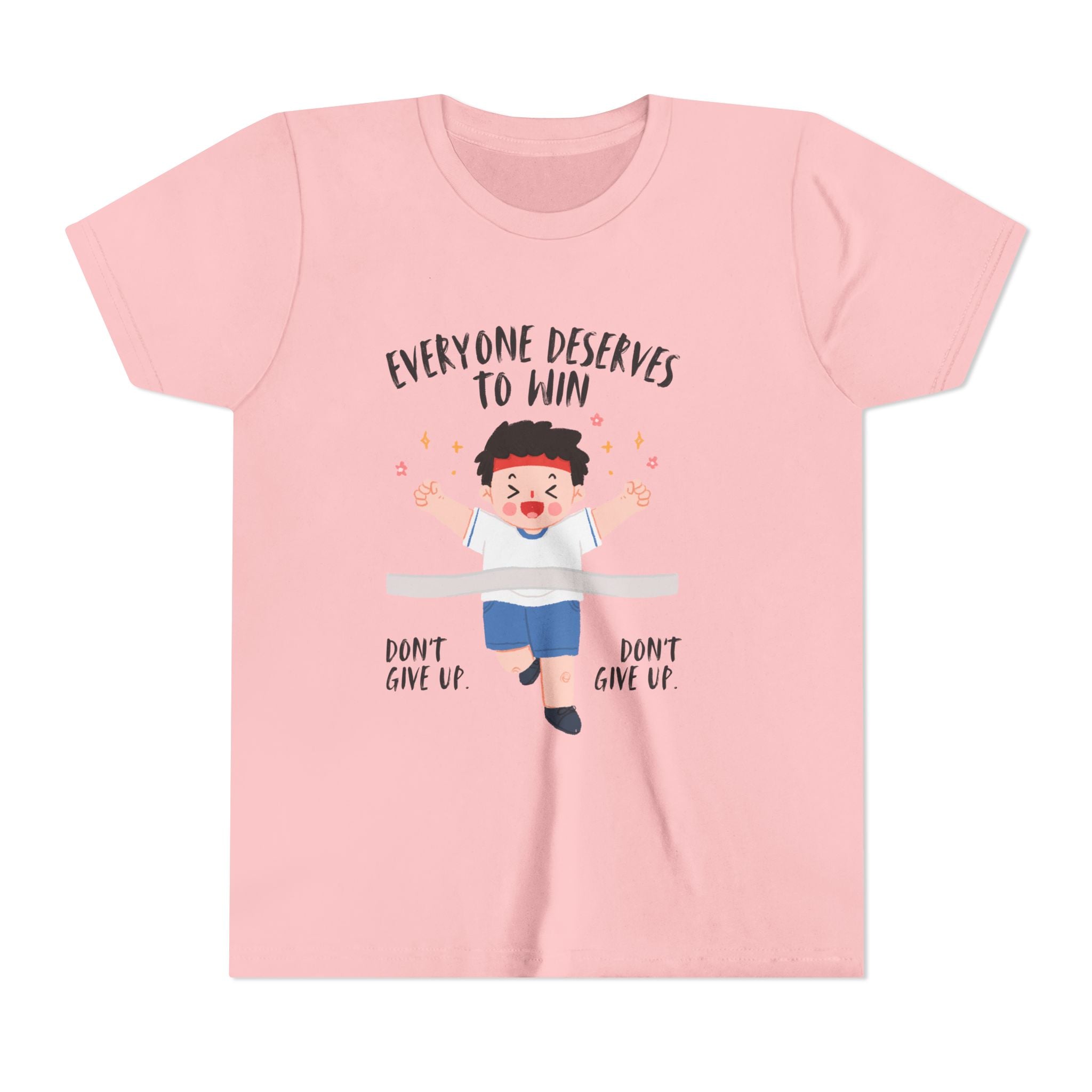 Youth Motivational Tee, Everyone Deserves to Win Shirt, Kids Inspirational Top, Fun Supportive Clothing, Celebration Outfit, Sports [...]