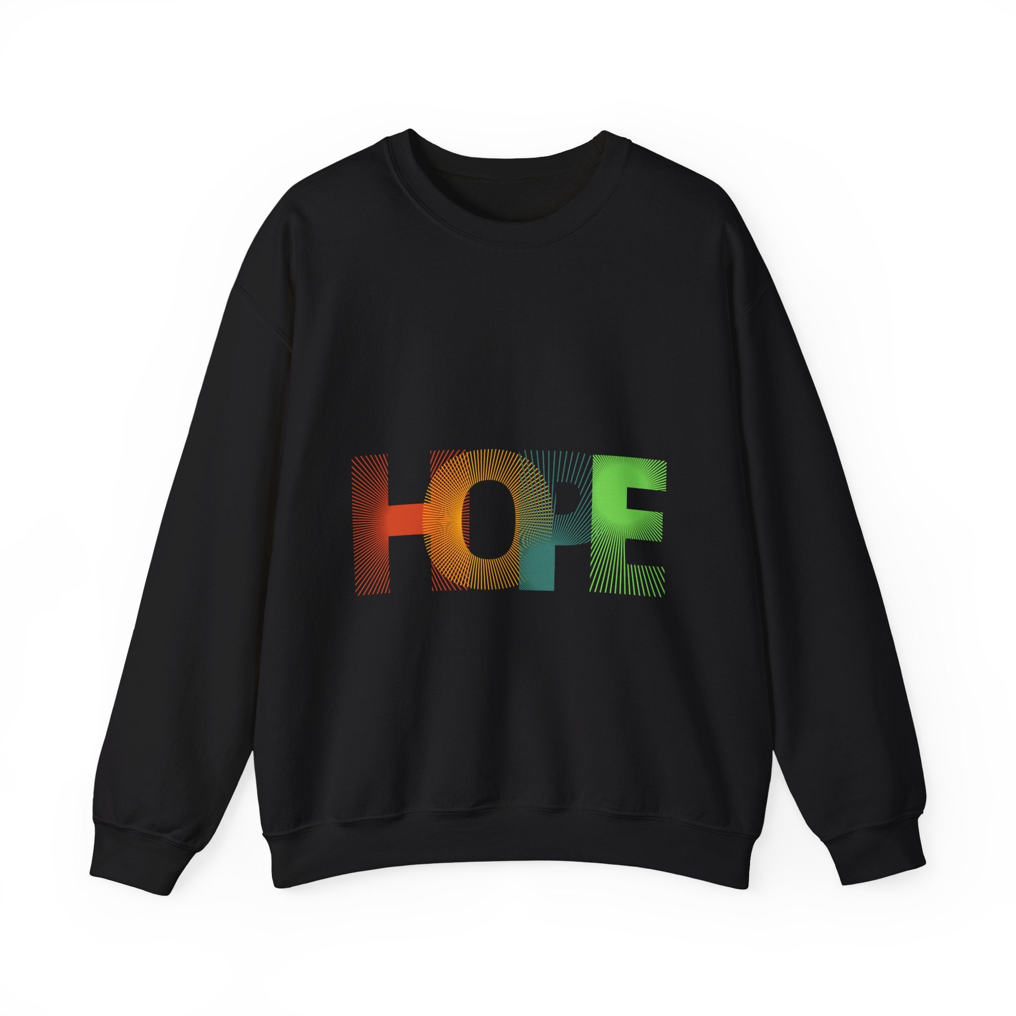 Hope Unisex Heavy Blend Crewneck Sweatshirt - Cozy Style, Perfect Gift, Motivational Apparel, Everyday Wear, Inspirational Fashion