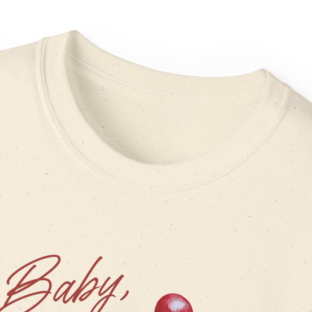 Winter Wonderland Snowman Tee, Unisex Cotton T-Shirt for Holiday Cheer, Christmas Party, Gift, Cozy Winter Apparel