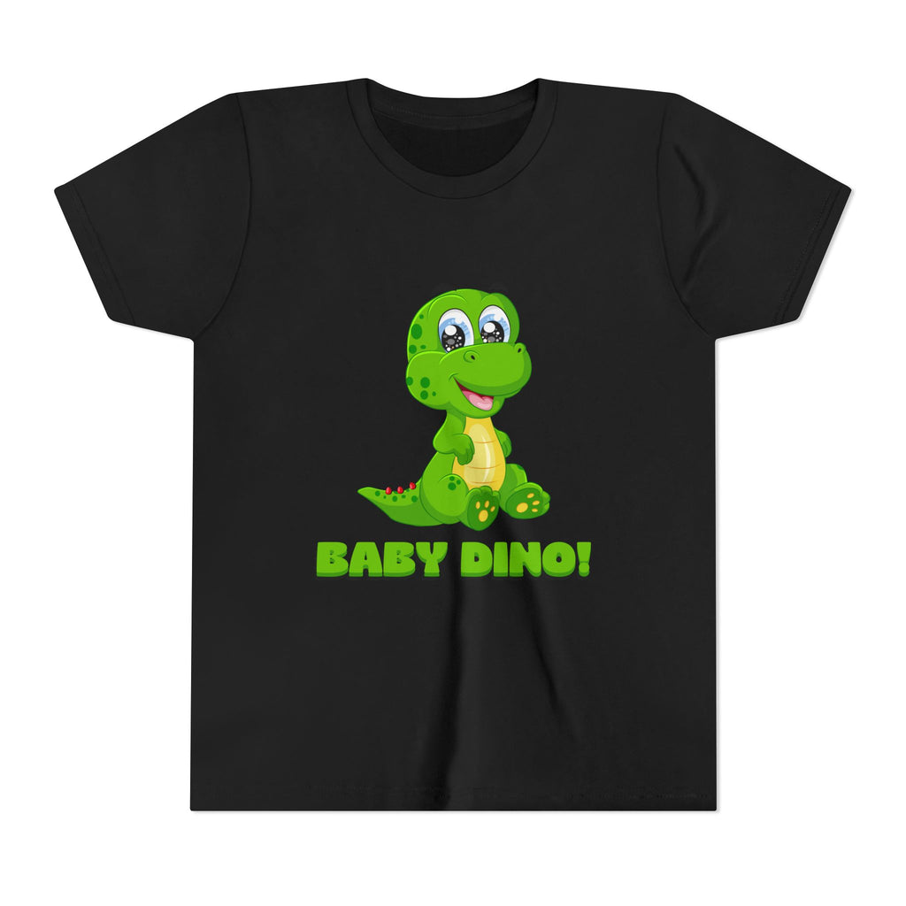 Cute Baby Dino Youth Tee, Dinosaur Shirt for Kids, Perfect for Birthdays, Playdates or Everyday Wear, Fun Gift for Dino Lovers
